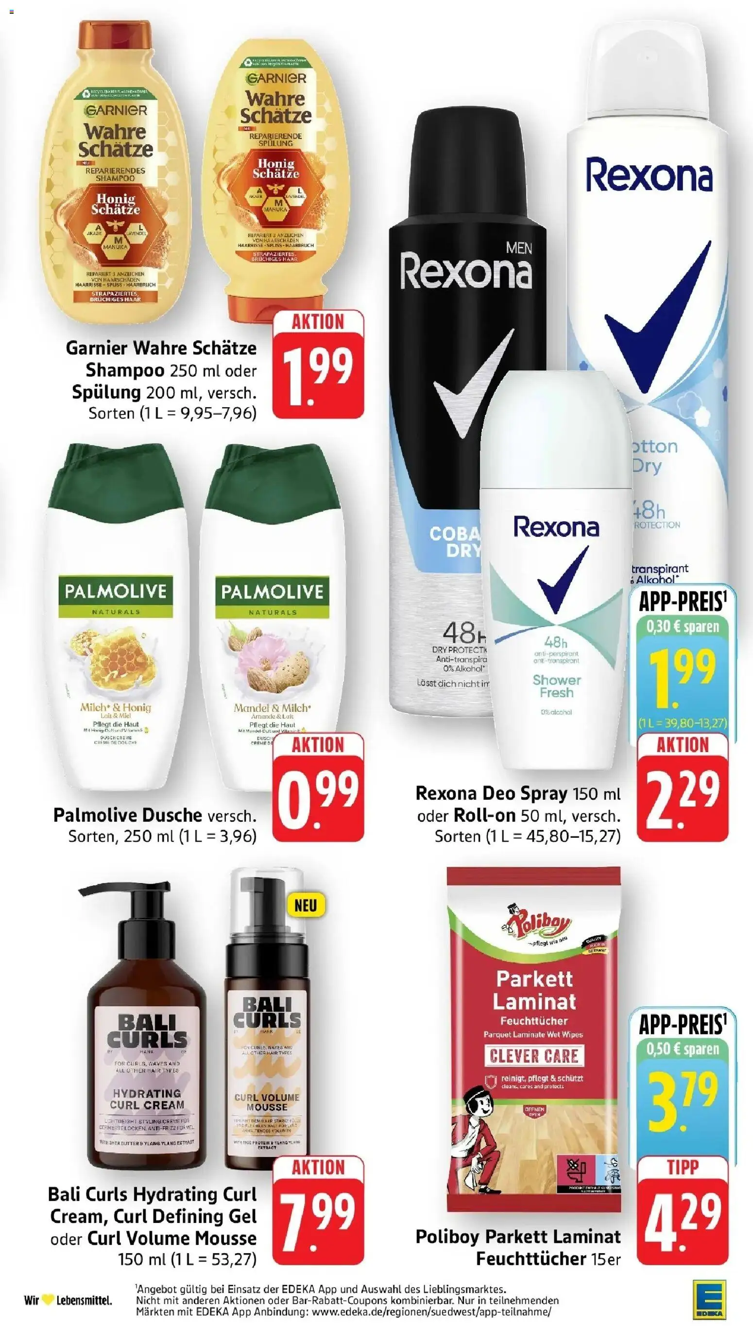 Edeka Prospekt Remseck-Hochberg (ab 12.10.2026) » Angebote Online | Seite: 41 | Produkte: Butter, Dusche, Creme, Alkohol