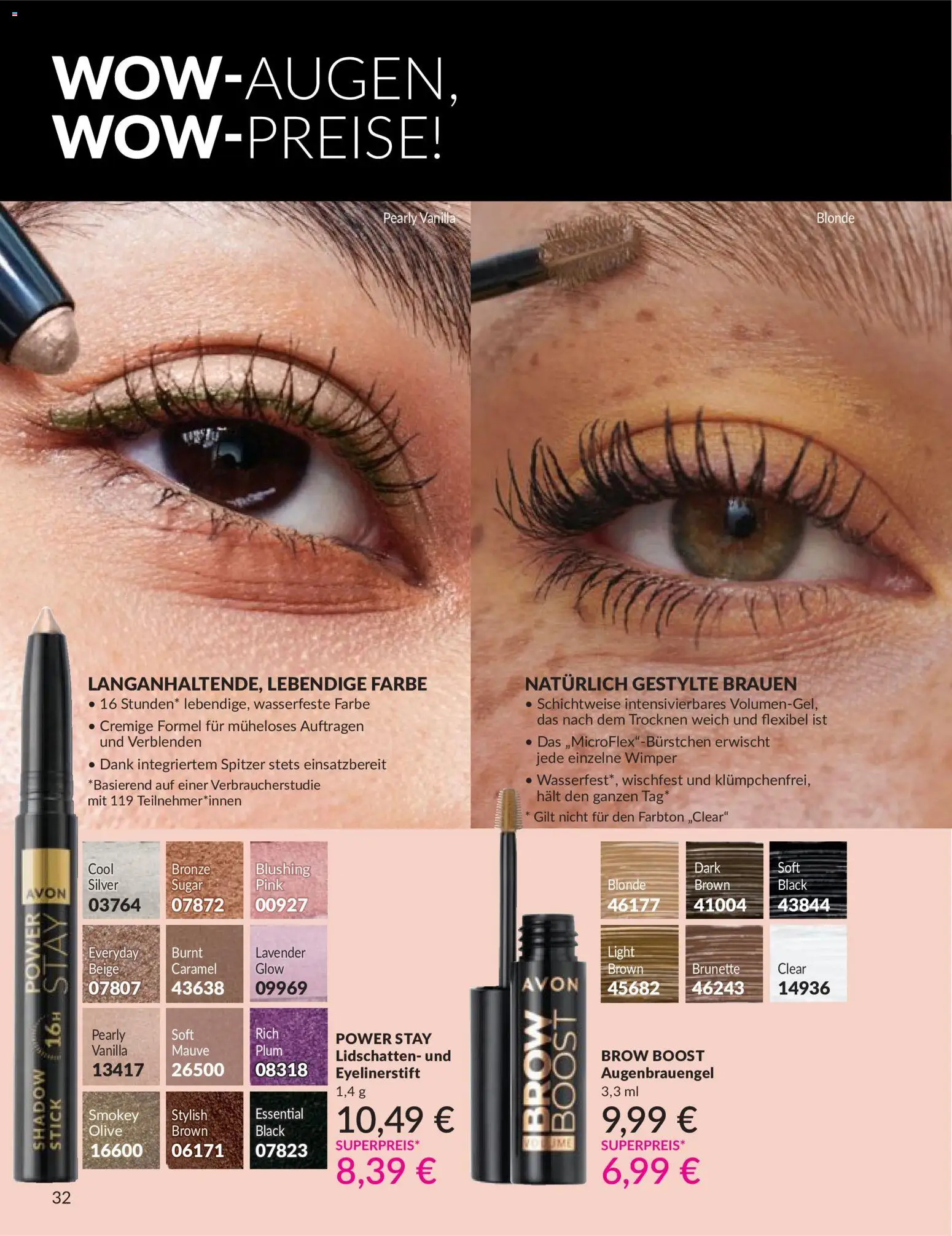 AVON Katalog Mai 2026 – gültig ab 01.05.2026 | Seite: 43 | Produkte: Lidschatten