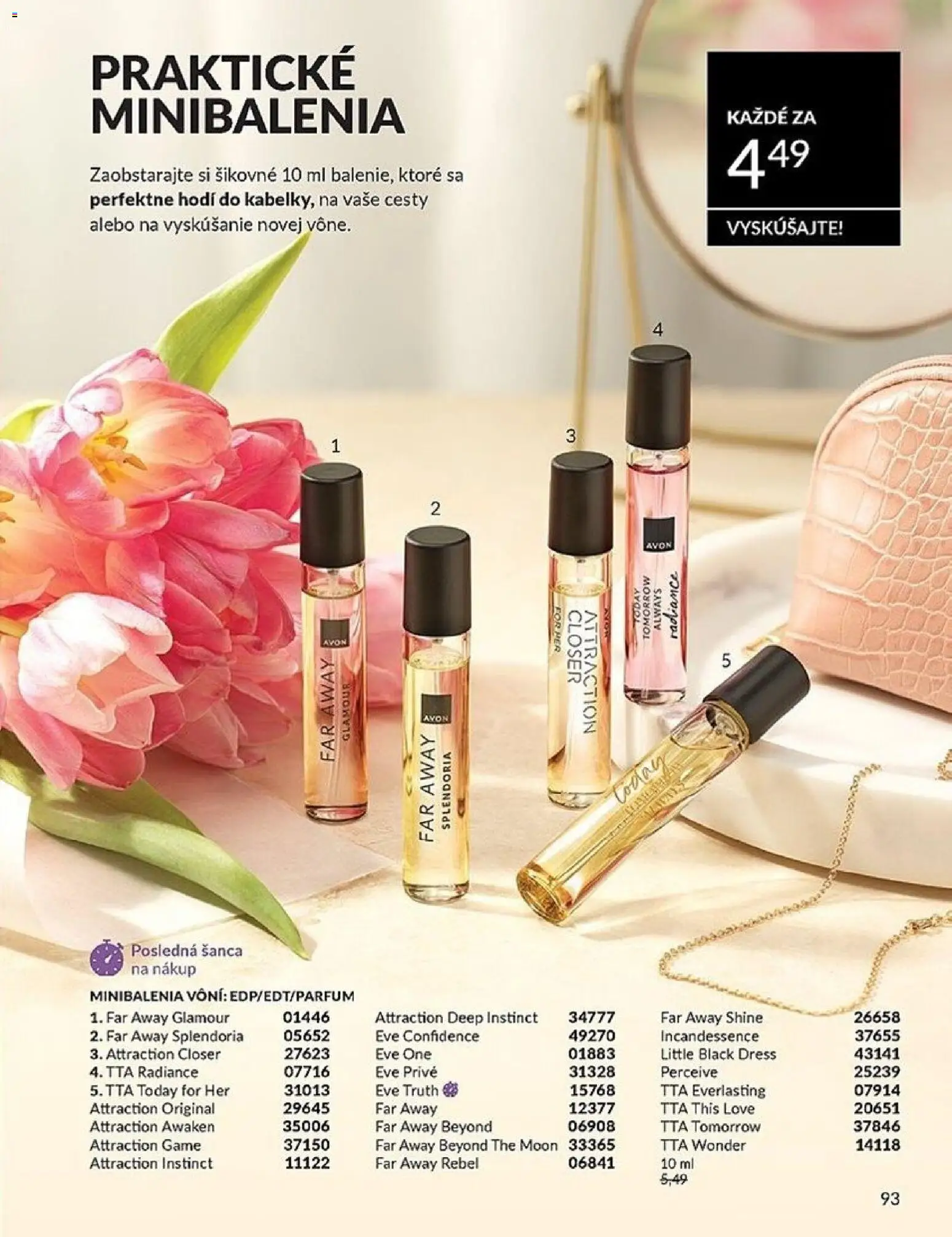Nové Avon akcie – leták je platný od 01.03.2026 | Strana: 93