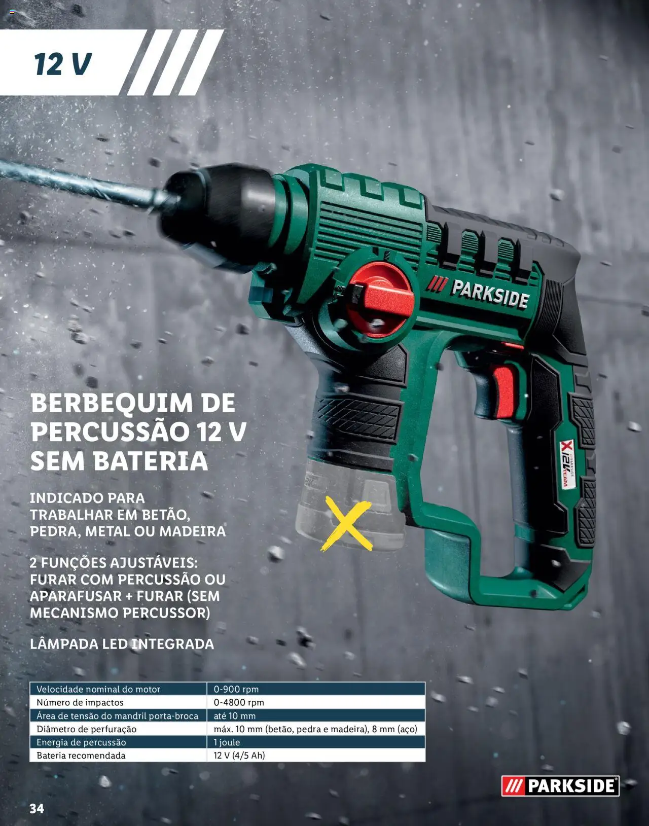 Lidl Baterias E Ferramentas │ válido de 02/02/2023 | Página: 34