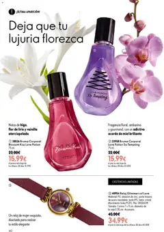 Vista previa Oriflame - Catálogo Campaña 13 válido desde el 16/09/2026 | Página: 40 | Productos: Reloj, Vainilla, Caja, Baño