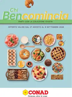 Anteprima del volantino Conad volantino Chi Bencomincia Piemonte valido a partire dal 27/08/2026