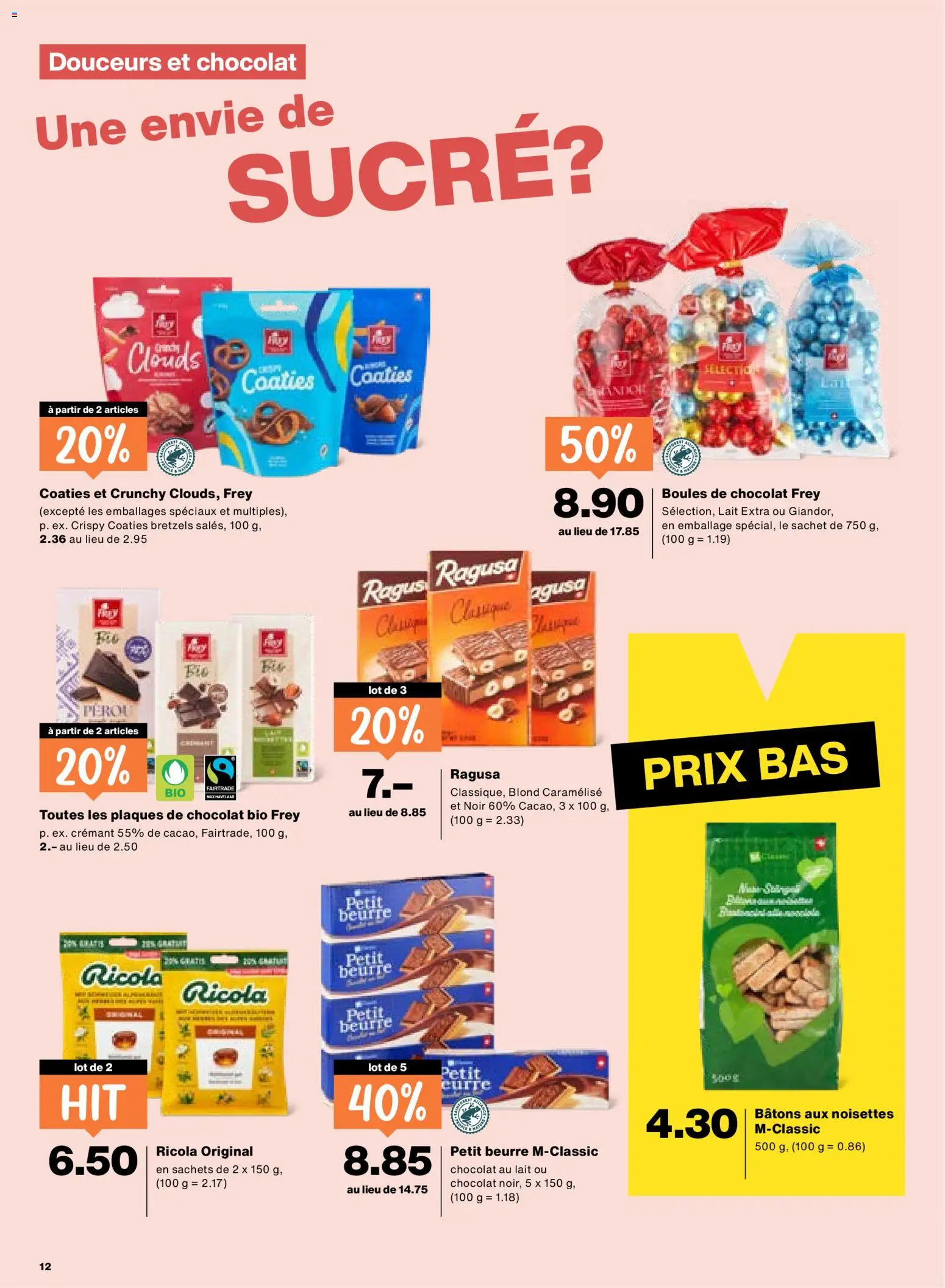 Migros aktionen FR – gültig ab 15.10.2026 | Seite: 12