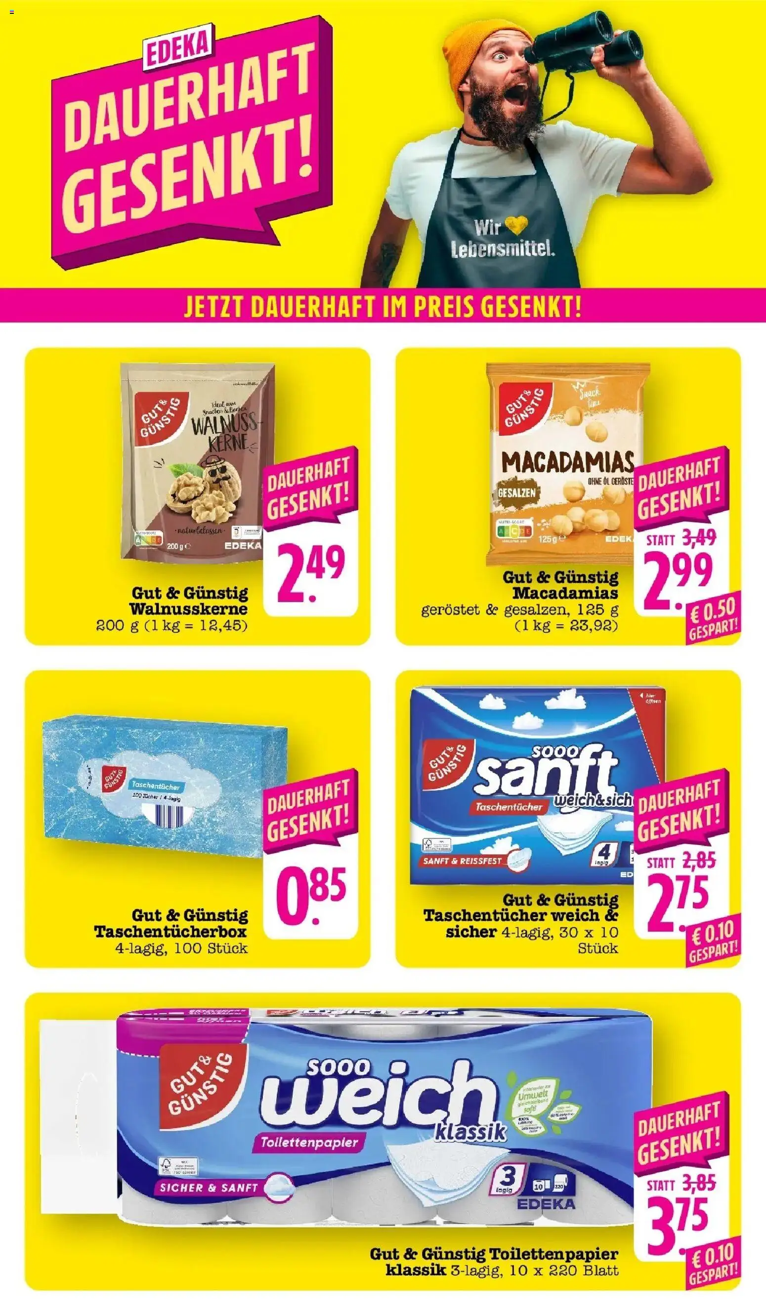 Edeka Prospekt Heidelberg (ab 31.08.2026) » Angebote Online | Seite: 69 | Produkte: Öl, Taschentücher, Toilettenpapier