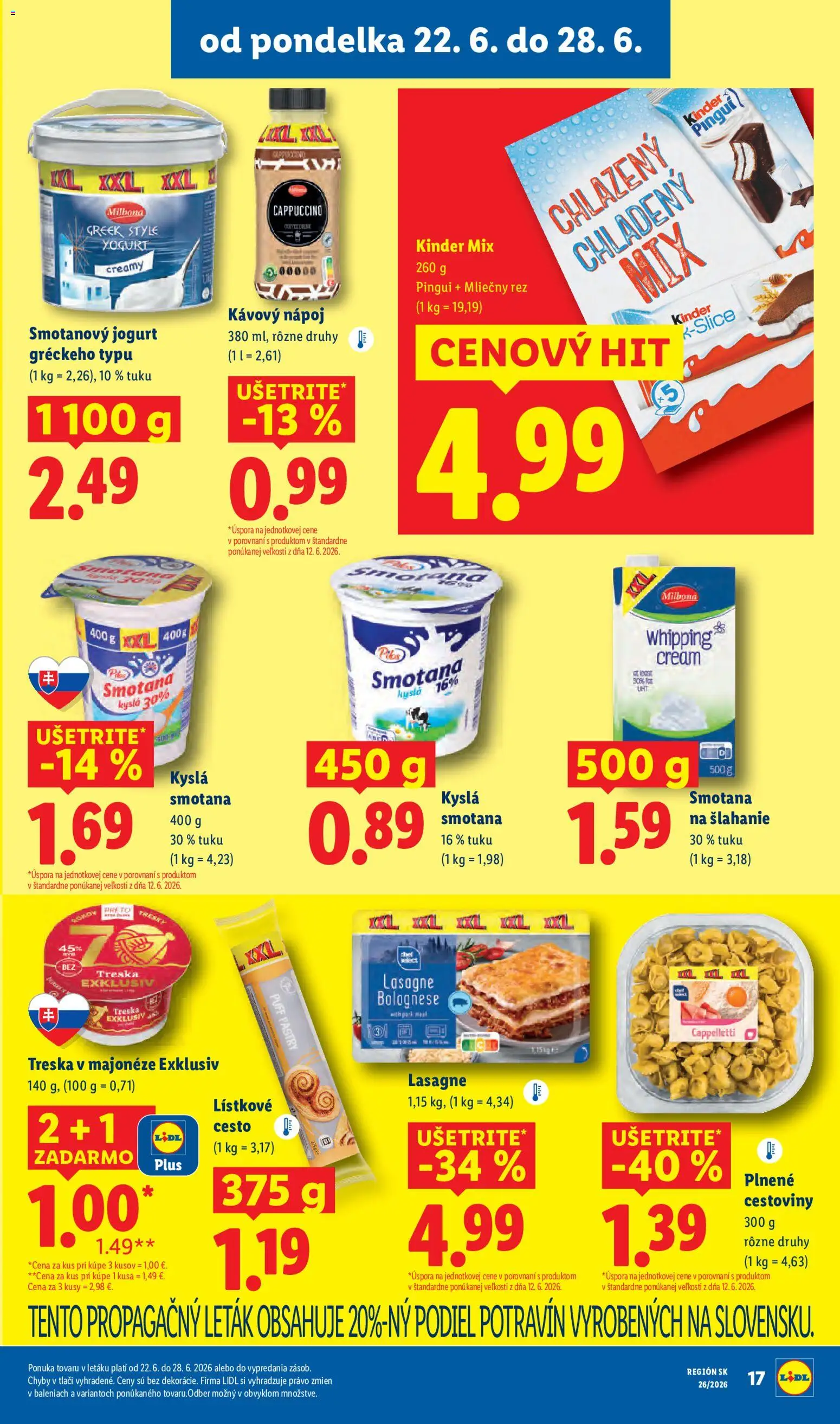 Nové Lidl akcie – leták je platný od 22.06.2026 | Strana: 28