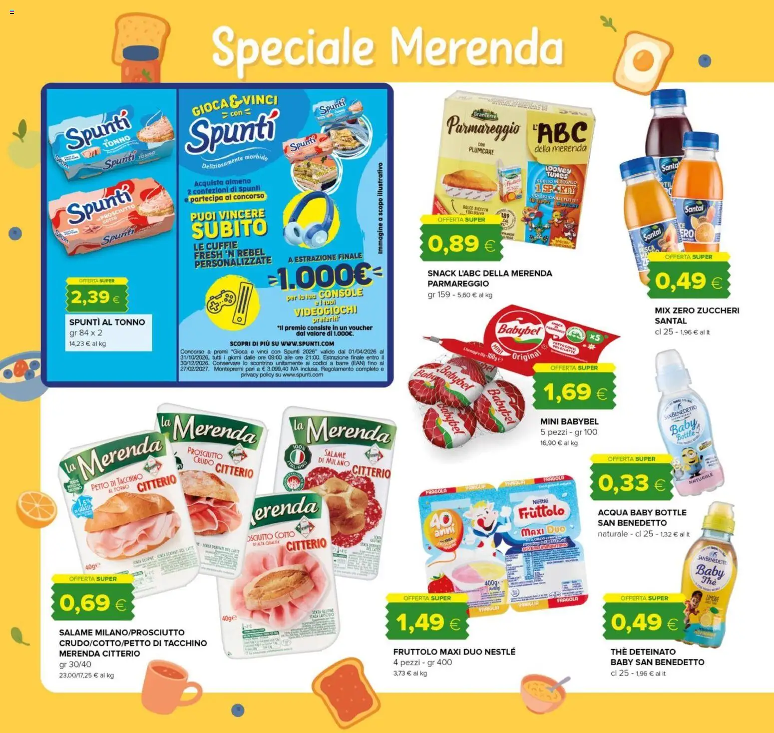 Volantino Oasi del 21/08/2026 | Pagina: 8 | Prodotti: Salame, The, Tonno, Petto di tacchino