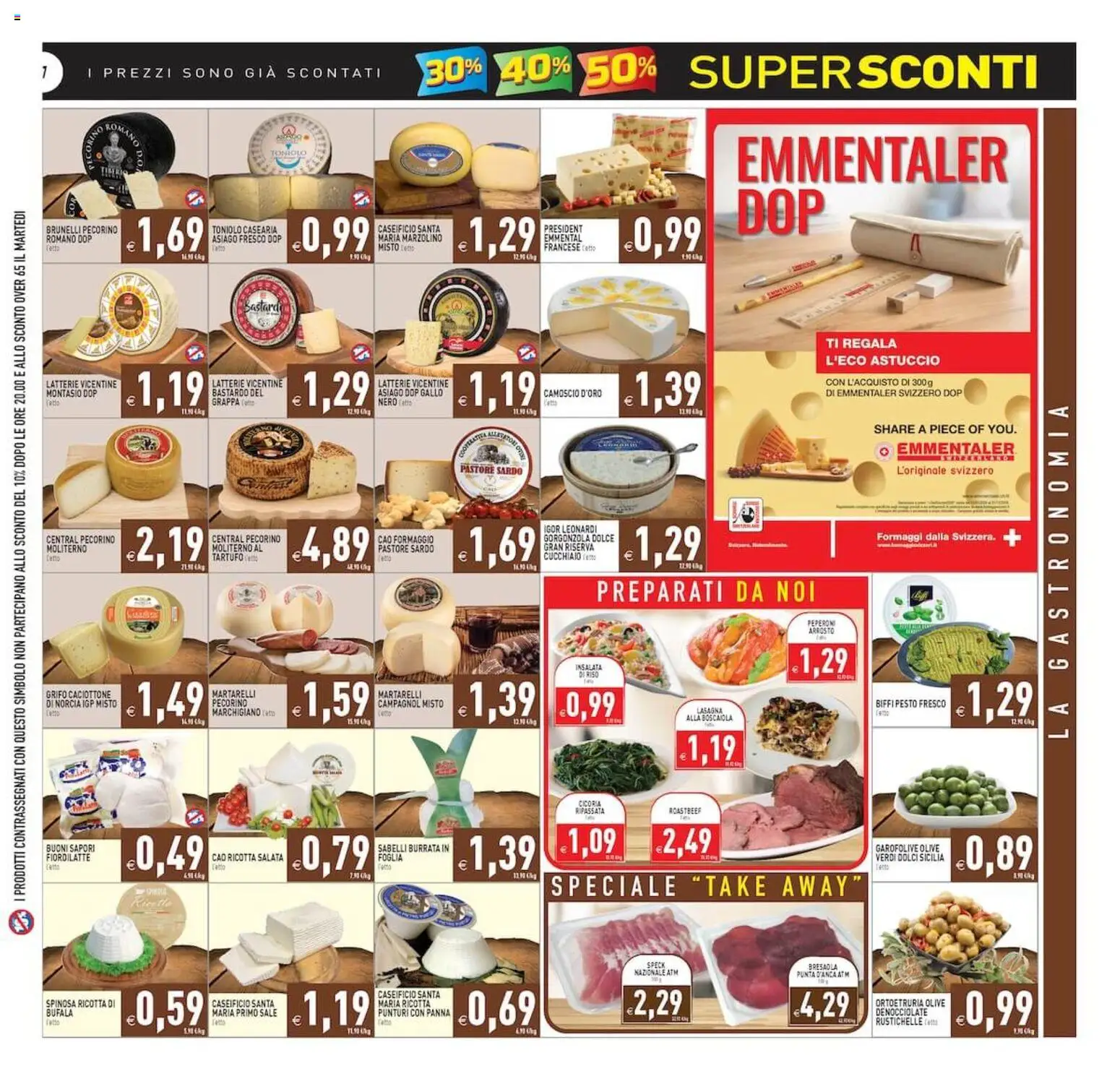 Volantino PIM Supermercati del 02/09/2026 | Pagina: 7 | Prodotti: Formaggio, Astuccio, Gorgonzola, Grappa