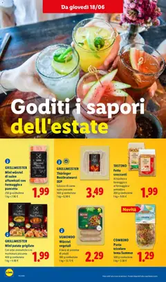 Anteprima del volantino GRILLMEISTER Mini patate grigliate, Mini patate grigliate con erbe aromatiche o in marinatura piccante valido a partire dal 18.06.2026 | Pagina: 18