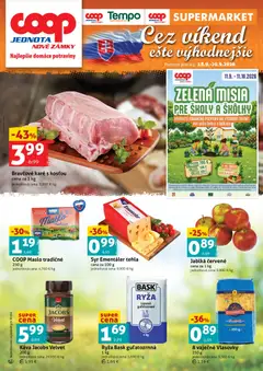 COOP Jednota leták platný od 18.09.2026