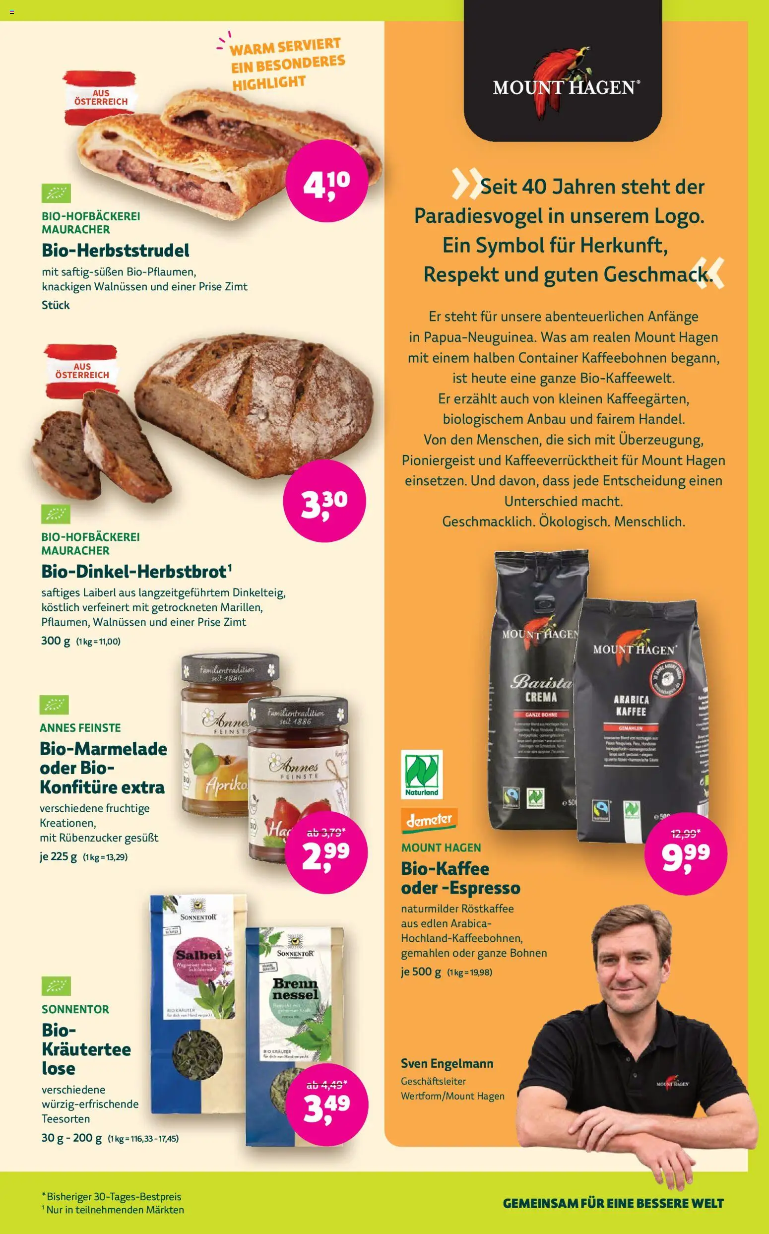 Denns BioMarkt Angebote gültig ab 23.09.2026 | Seite: 11 | Produkte: Kräutertee, Bohne, Kaffee