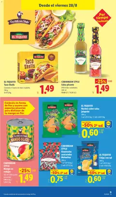 Vista previa EL TEQUITO Round Tortilla Chips con sal, 200 g válido desde el 24/08/2026 | Página: 35
