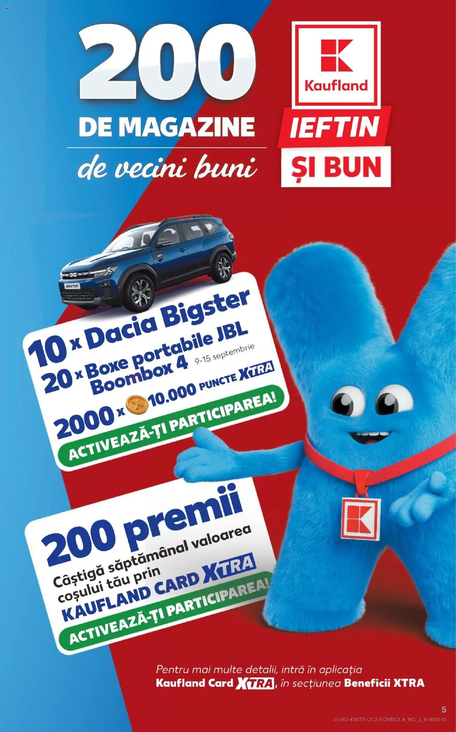 Kaufland RO akciós ujság - amely érvényes a következő dátumtól: 2026.09.09. | Oldal: 5