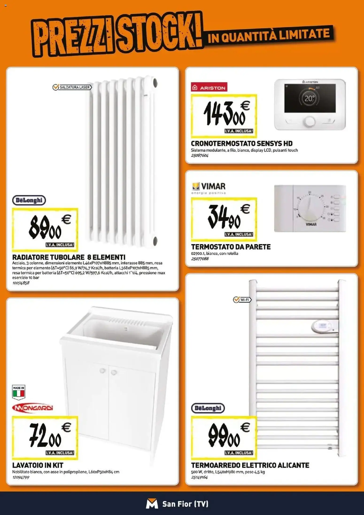 Nuovo TECNOMAT catalogo San Fior dal 29/10/2026 > offerte anteprima 🛍️ | Pagina: 6 | Prodotti: TV, Batteria