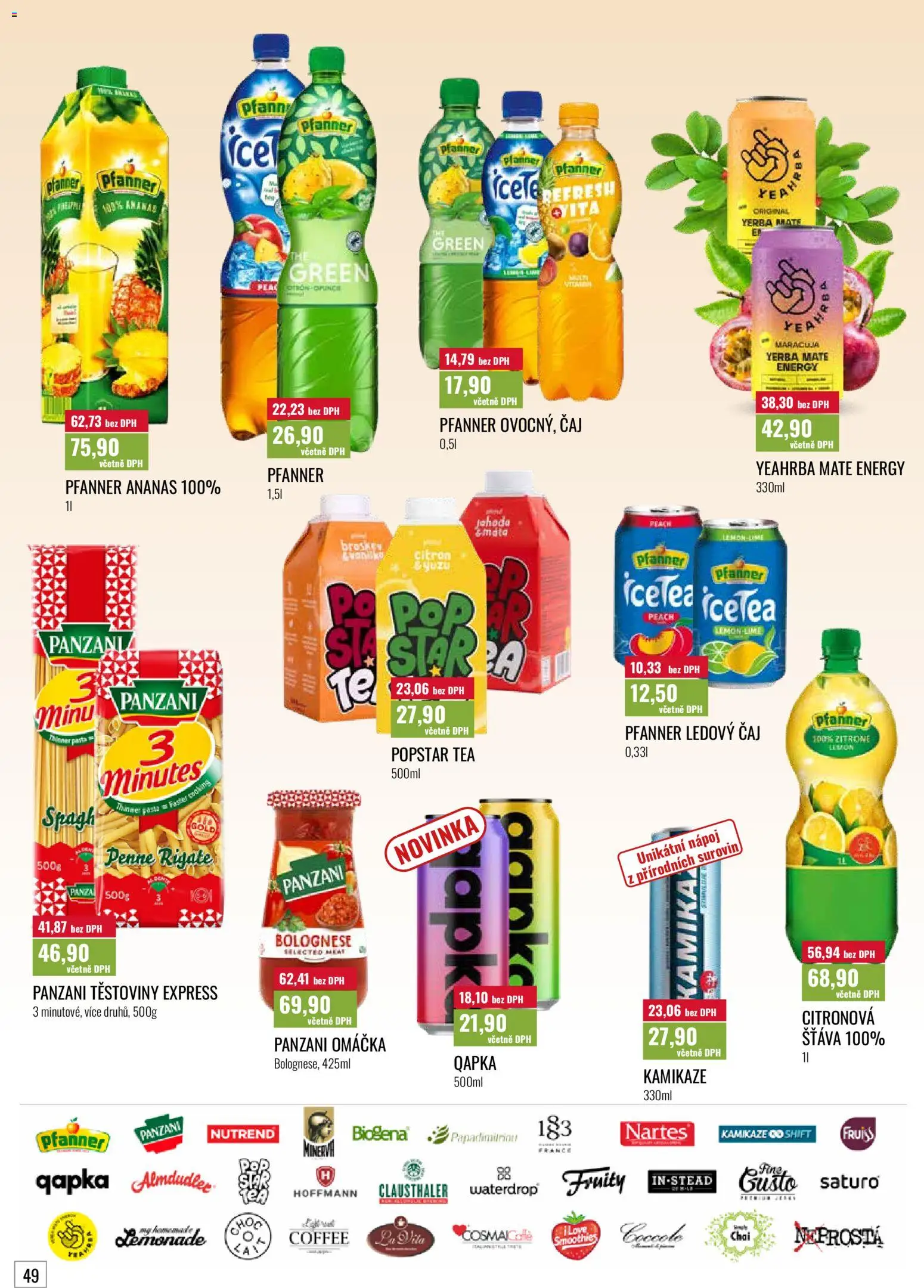 Ratio leták od 01.05.2026 | Strana: 50 | Produkty: Yerba mate, Čaj, Ananas, Waterdrop