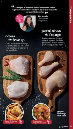 Pré-visualização Coxas de frango, com legumes, Coxas de frango com legumes válido de 20/05/2025 | Página: 31