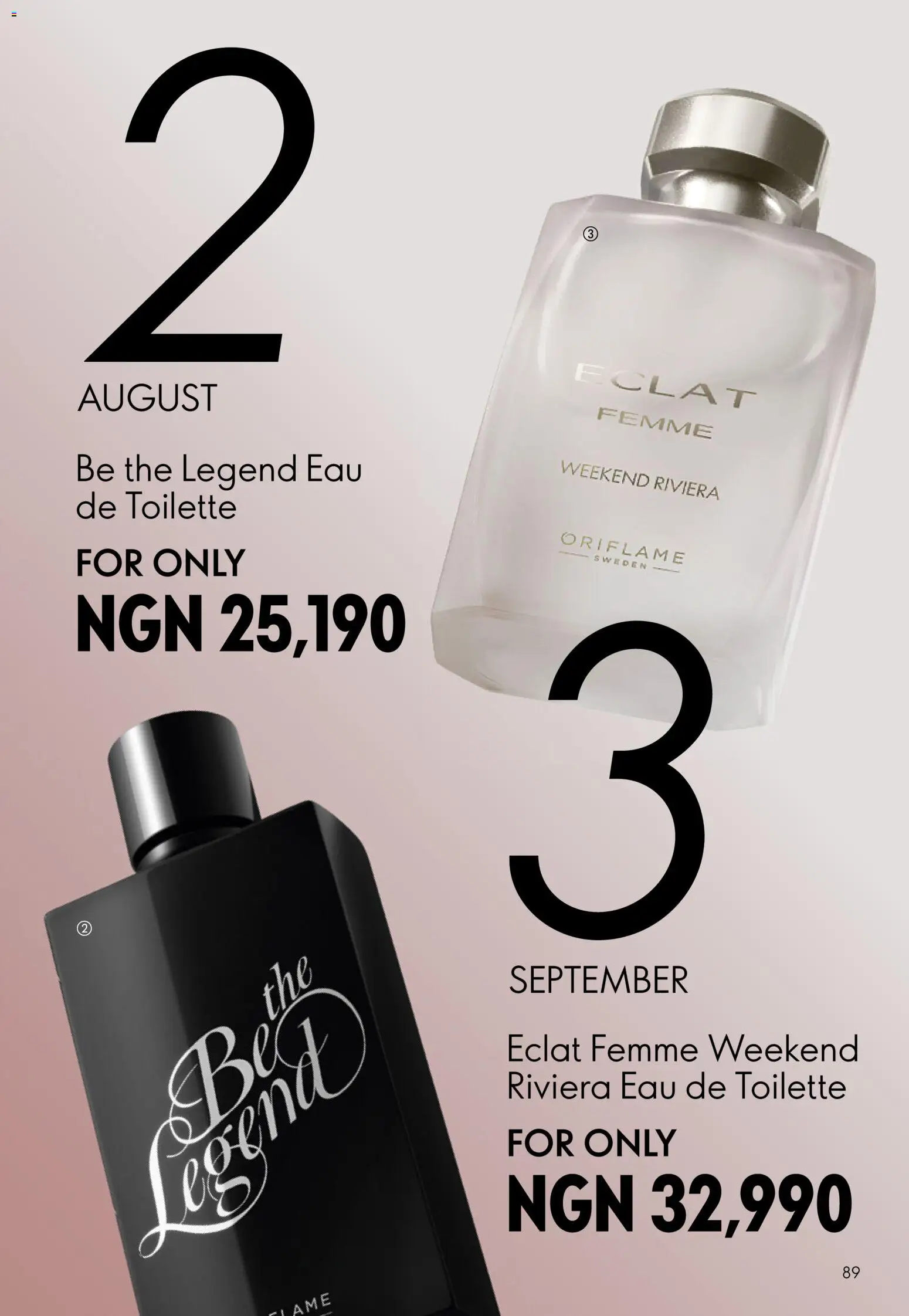 Oriflame - Catalogue 7/2026 valid from 01/07/2026 | Page: 89