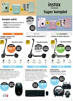Centar Tehnike Katalog - Pregled kataloga iz trgovine Centar Tehnike, vrijedi od 13.04.2026 | Stranica: 7 | Proizvodi: Romobil, Torbica, Miš, Fotoaparat