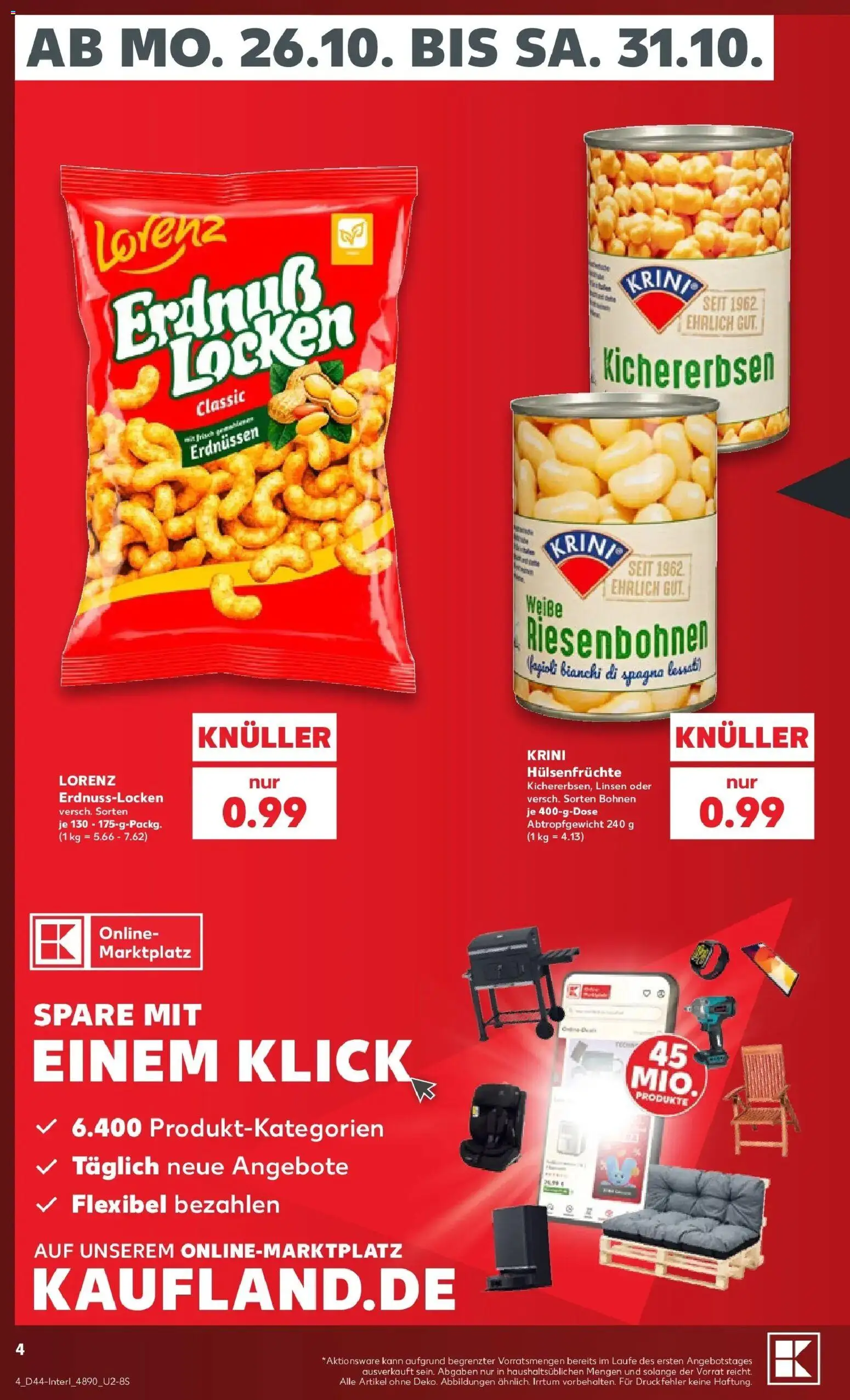 Prospekt Kaufland ab 26.10.2026 » Angebote Online zum Blättern | Seite: 8