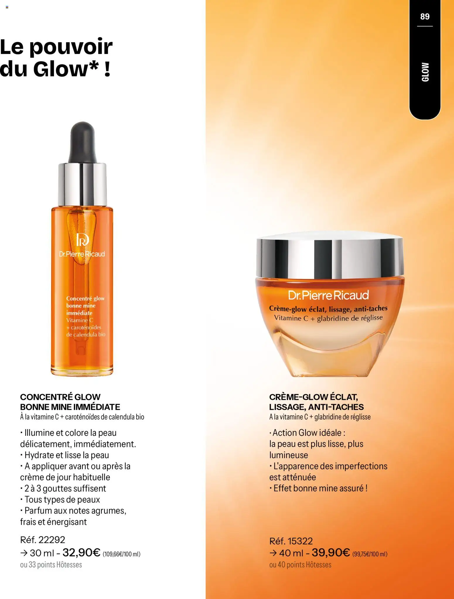 {H1} | Page: 89 | Produits: Parfum, Crème de jour, Crème