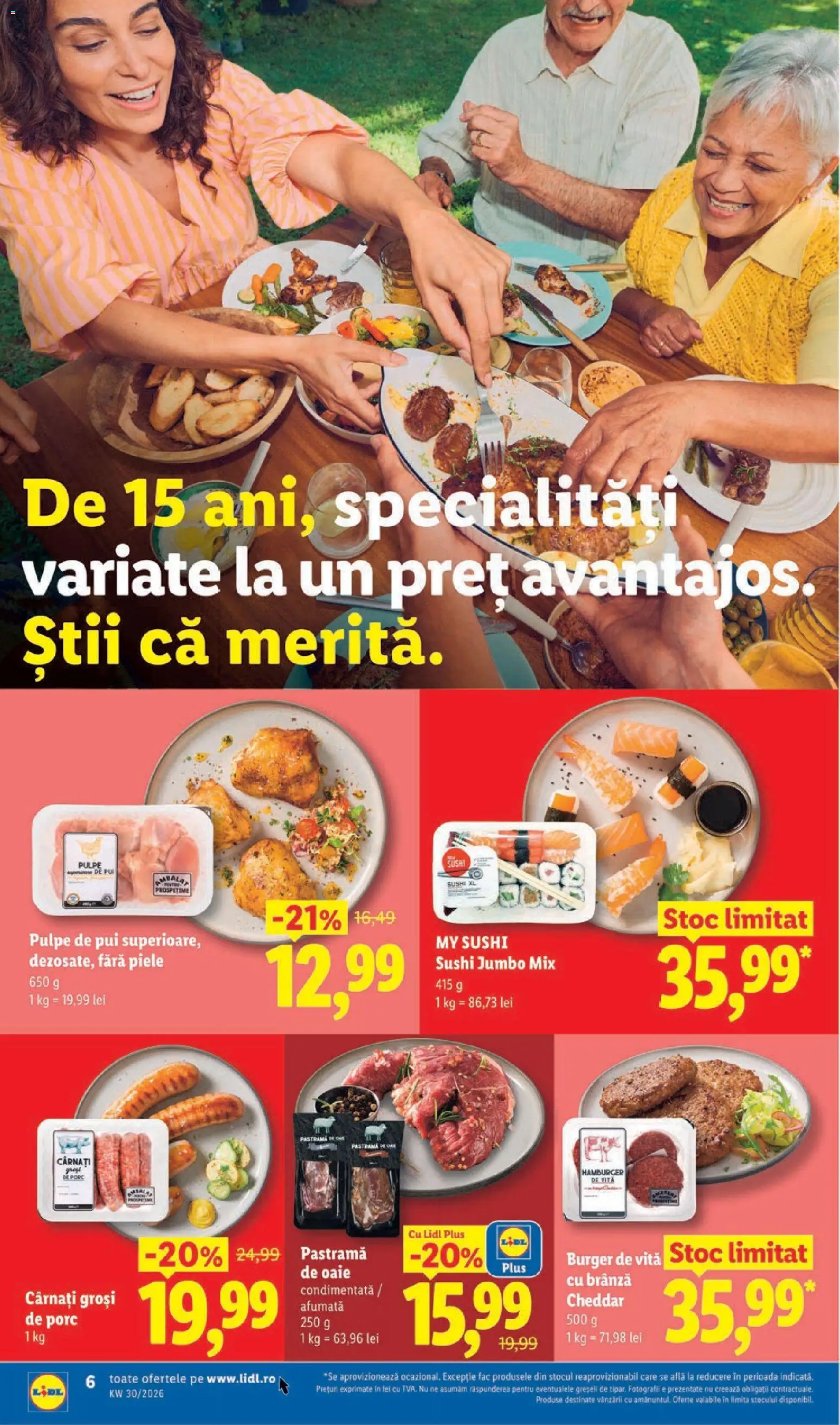 Noul catalog Lidl – valabil de la 20.07.2026 | Pagină: 6