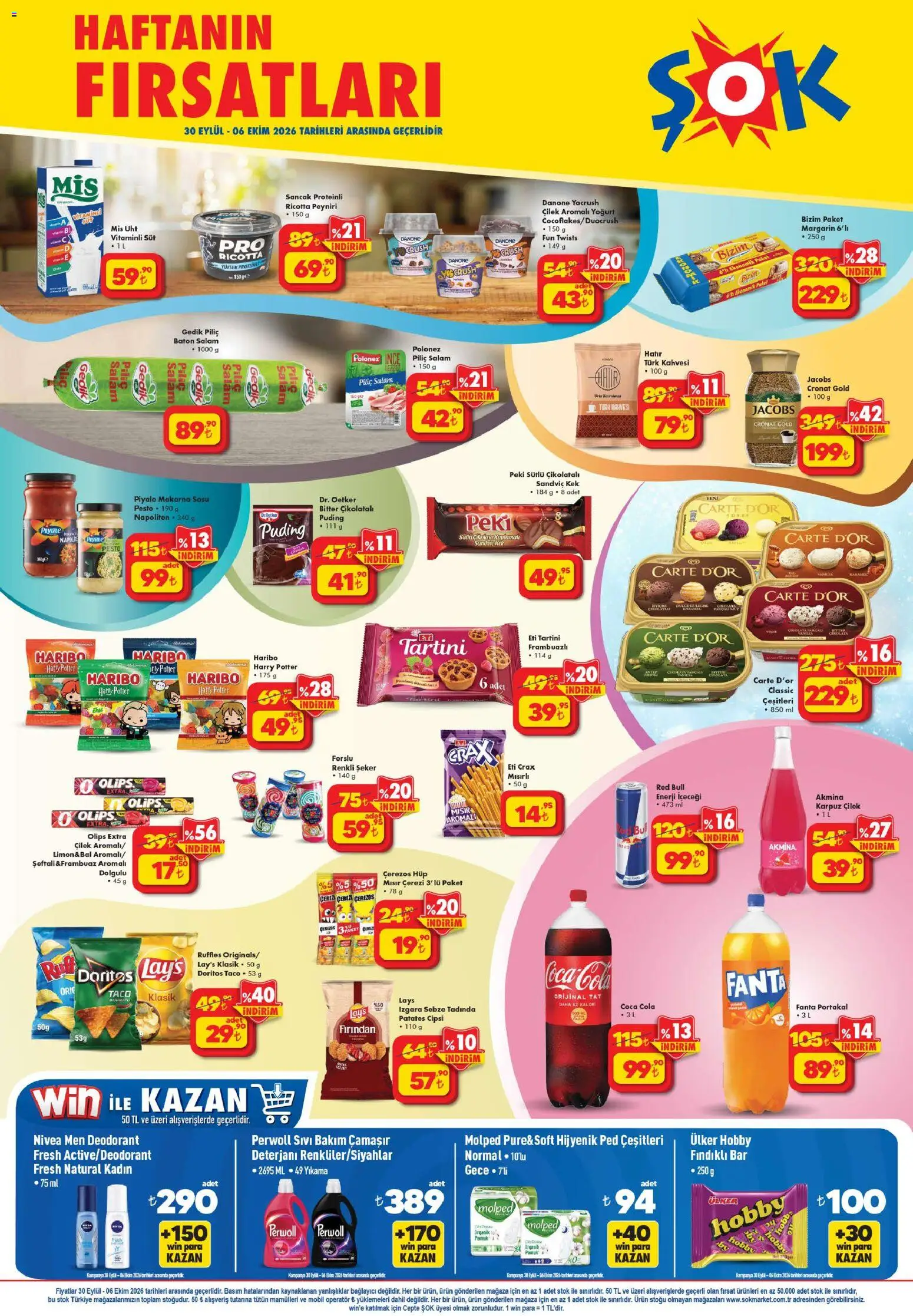 Şok Market Katalog - 30 Eylül 2026 tarihinden itibaren geçerlidir | Sayfa: 1 | Ürünler: Saç düzleştirici, Pil, Armut, USB