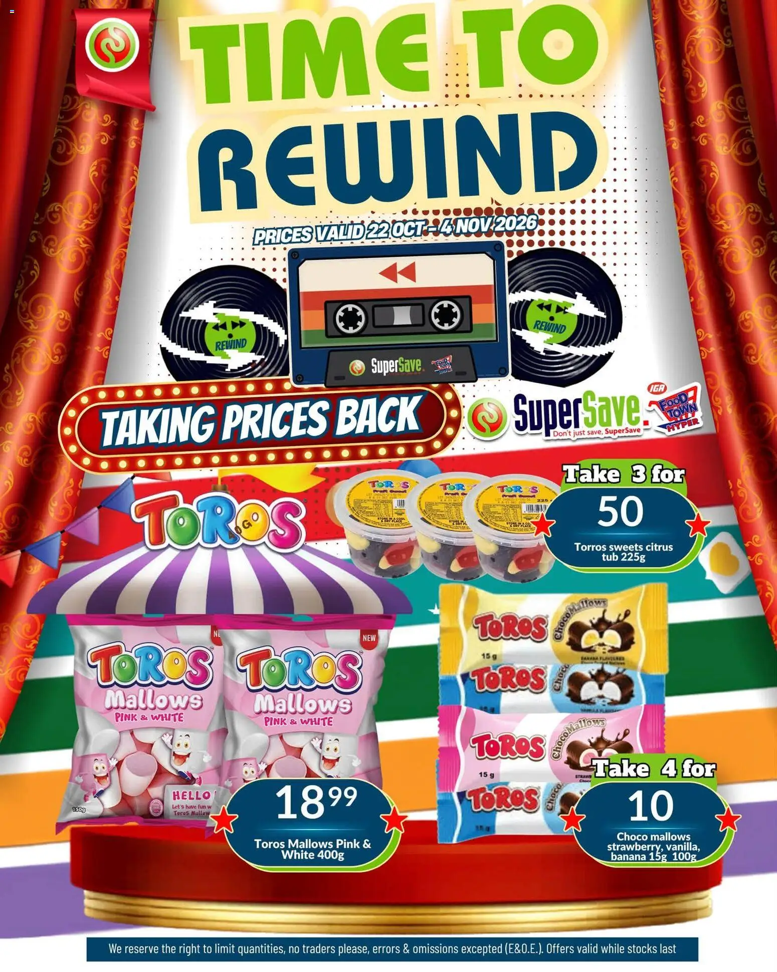 New Super Save catalogue – valid from 22/10/2026 | Page: 34 | Products: Sweets