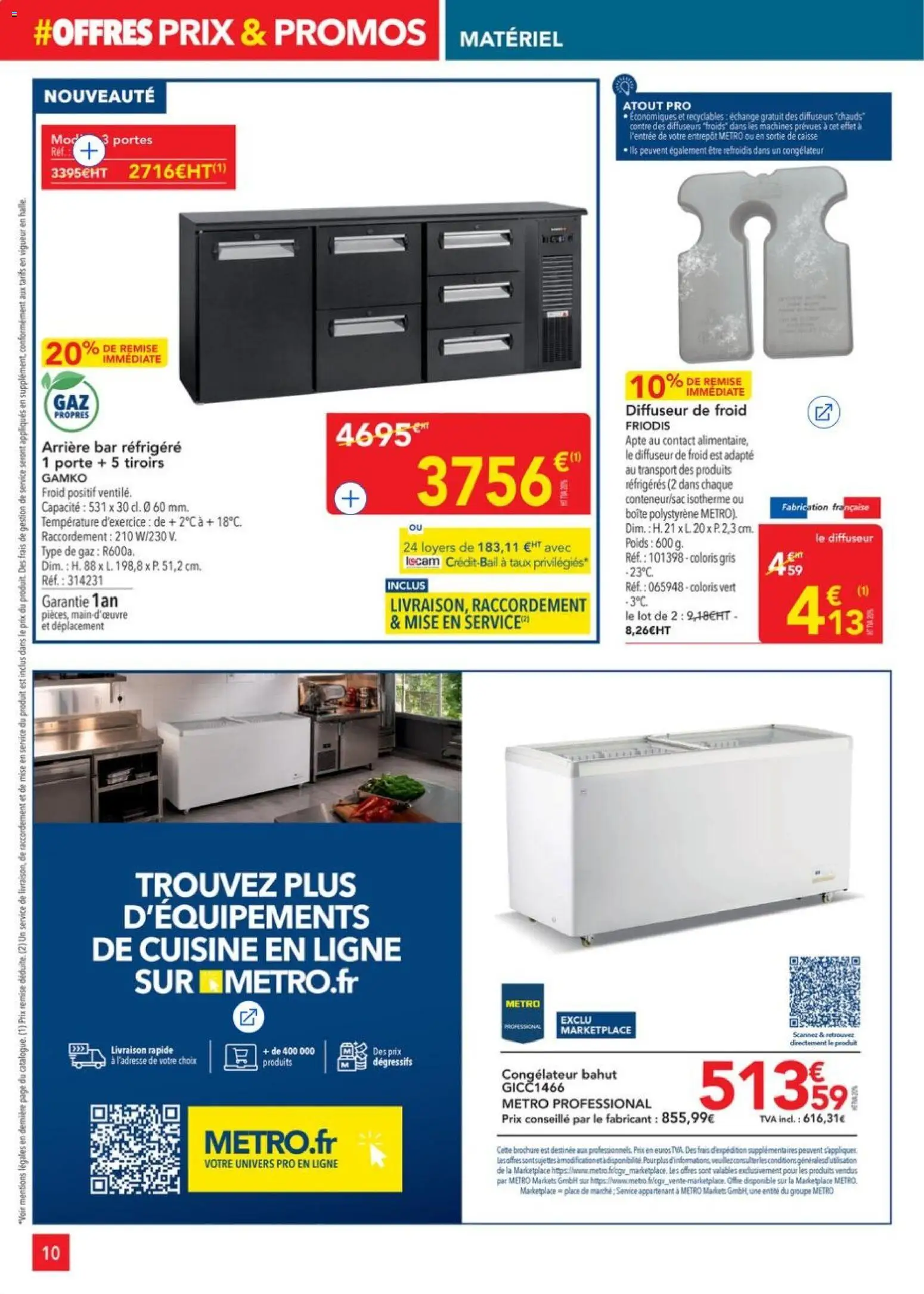 {H1} | Page: 10 | Produits: Congélateur, Porte, Portes, Tiroirs
