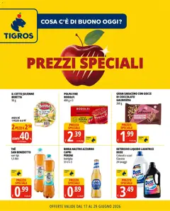 Anteprima del volantino Tigros volantino Prezzi Speciali valido a partire dal 17/06/2026