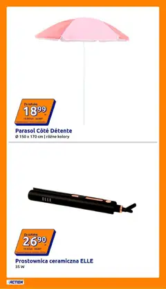 Pogląd oferty "Action gazetka" - ważna od 08.07.2026 | Strona: 6 | Produkty: Parasol, Prostownica