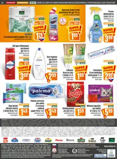 COOP Jednota leták platný od 17.09.2026 | Strana: 24 | Produkty: Toaletný papier, Whiskas kapsičky, Whiskas, Domestos