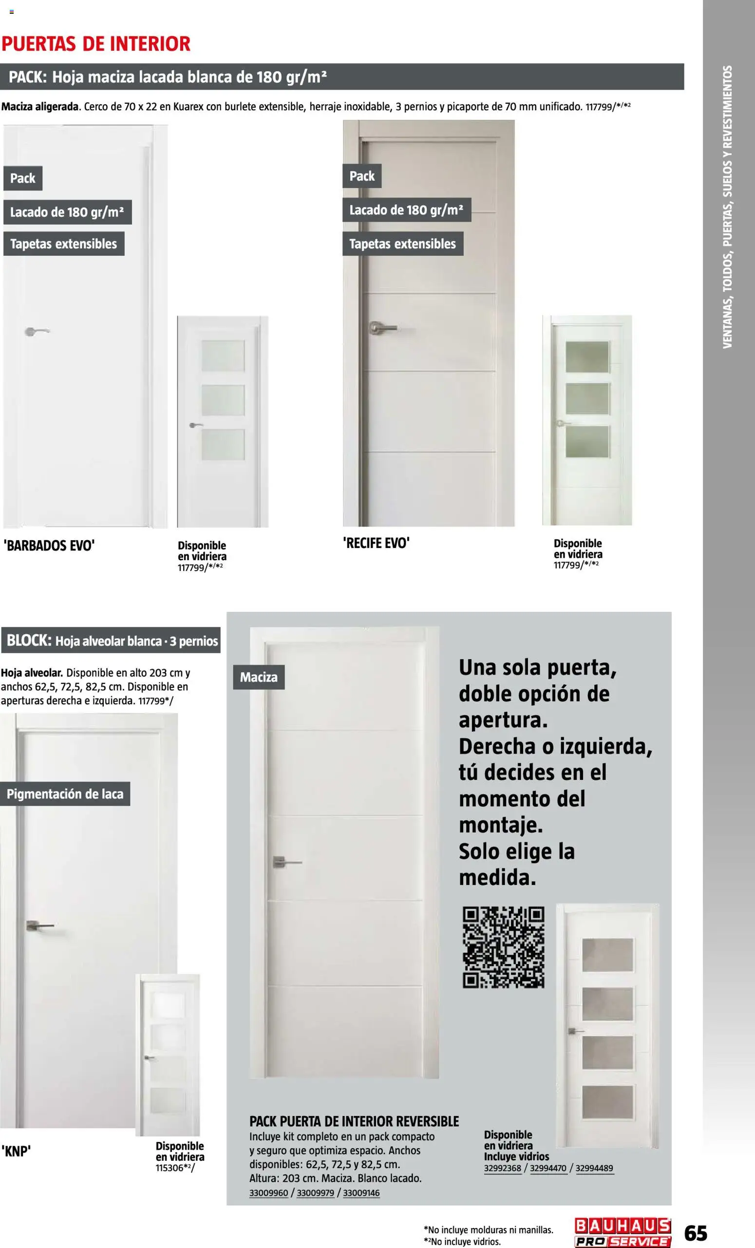 Bauhaus ProService │ válido desde el 11/05/2026 | Página: 65 | Productos: Puertas