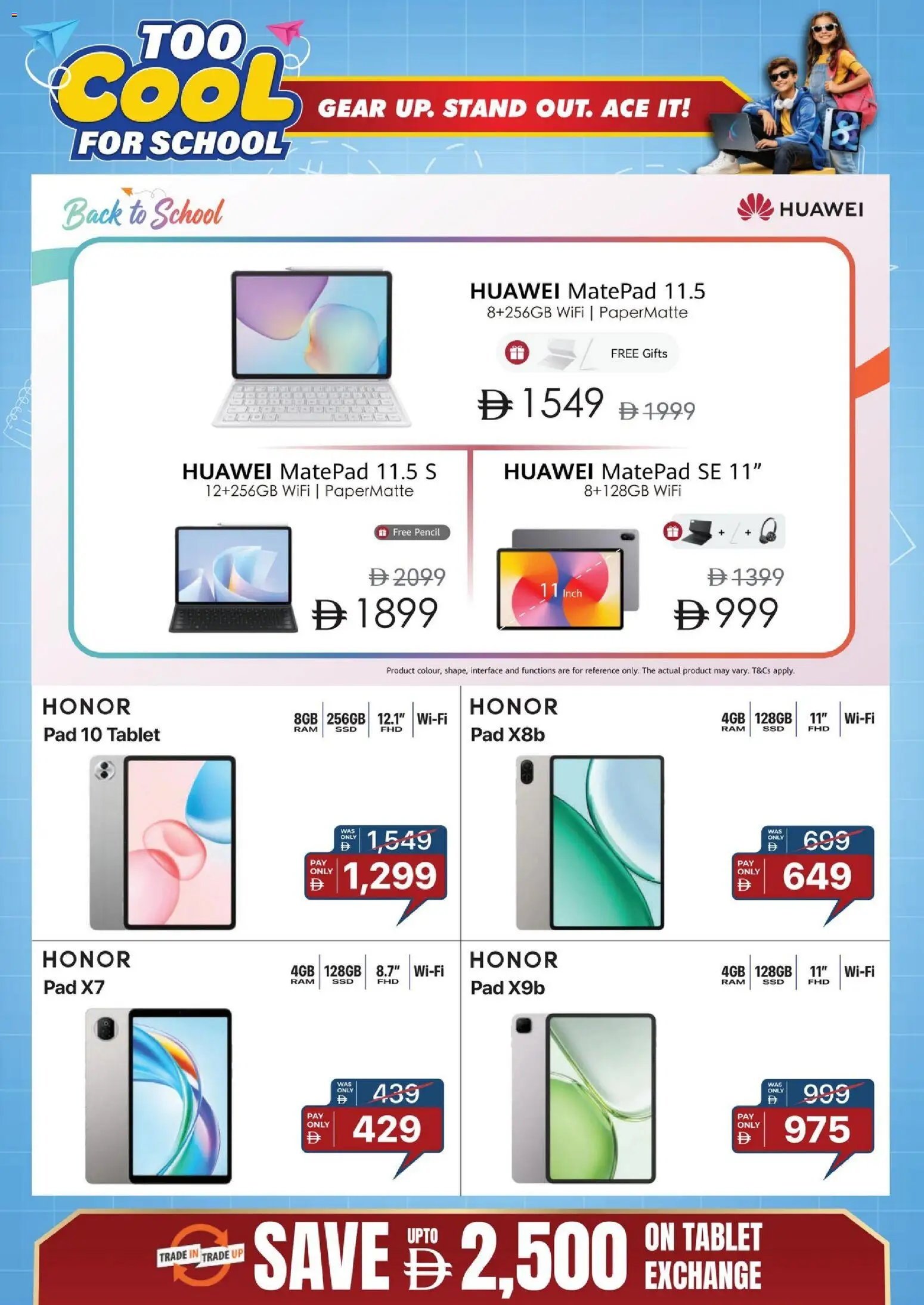 {H1} | Page: 7 | Products: Pencil, Tablet