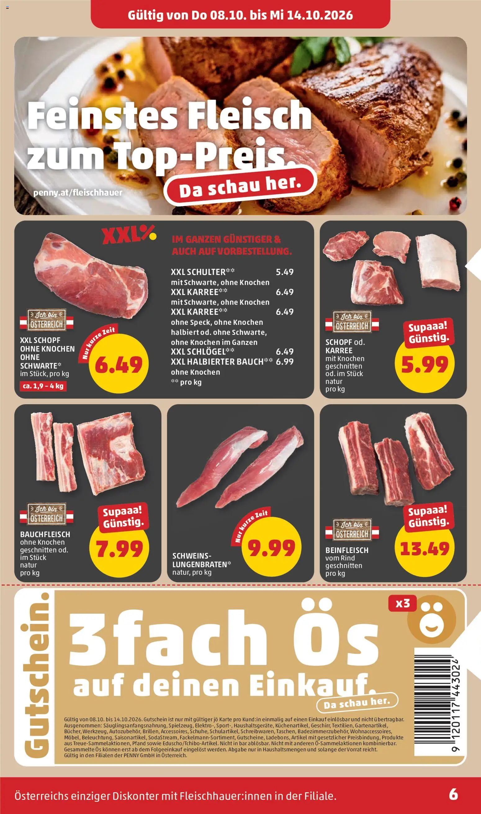 Penny Markt Flugblatt gültig ab 04.10.2026 | Seite: 6