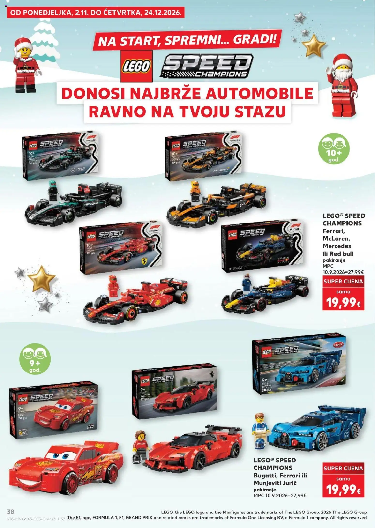 Kaufland katalog | vrijedi od 02.11.2026 | Stranica: 38 | Proizvodi: Red Bull, Lego