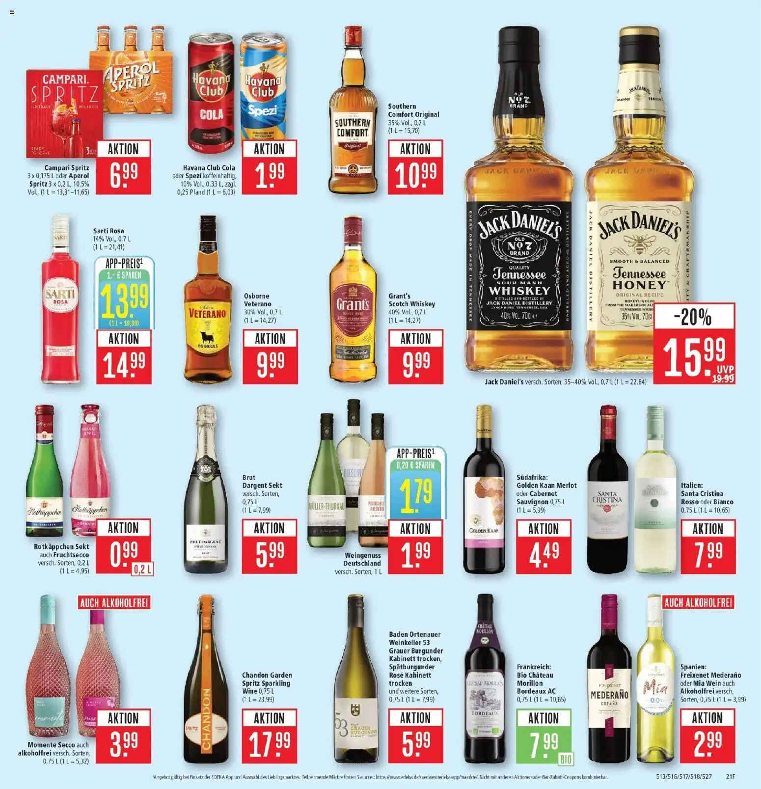 Marktkauf Prospekt Aschaffenburg (ab 21.09.2026) » Angebote online | Seite: 25 | Produkte: Havana club, Sekt, Rotkäppchen, Wein