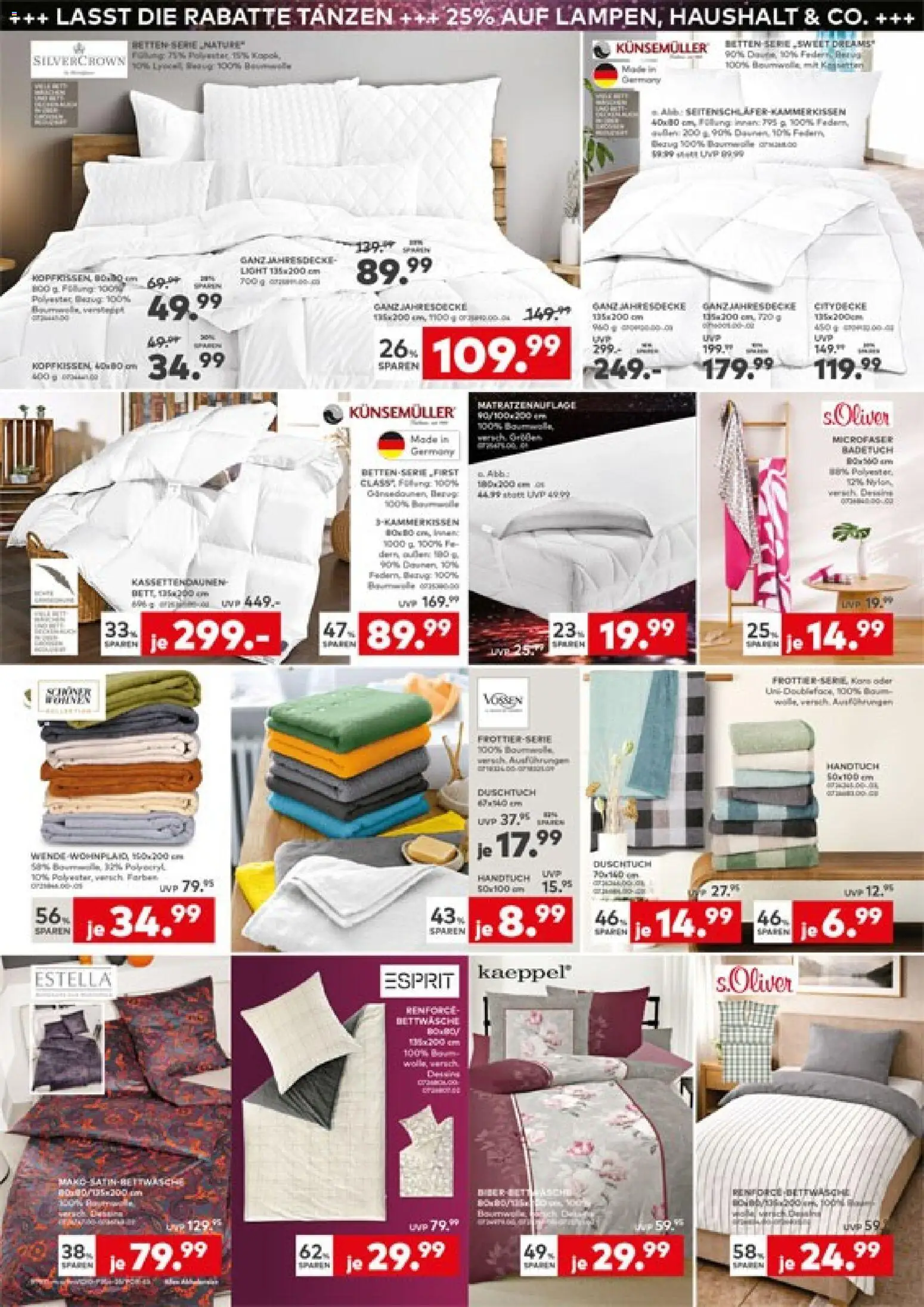 Porta! Prospekt – gültig ab 24.09.2026 | Seite: 4 | Produkte: Kopfkissen