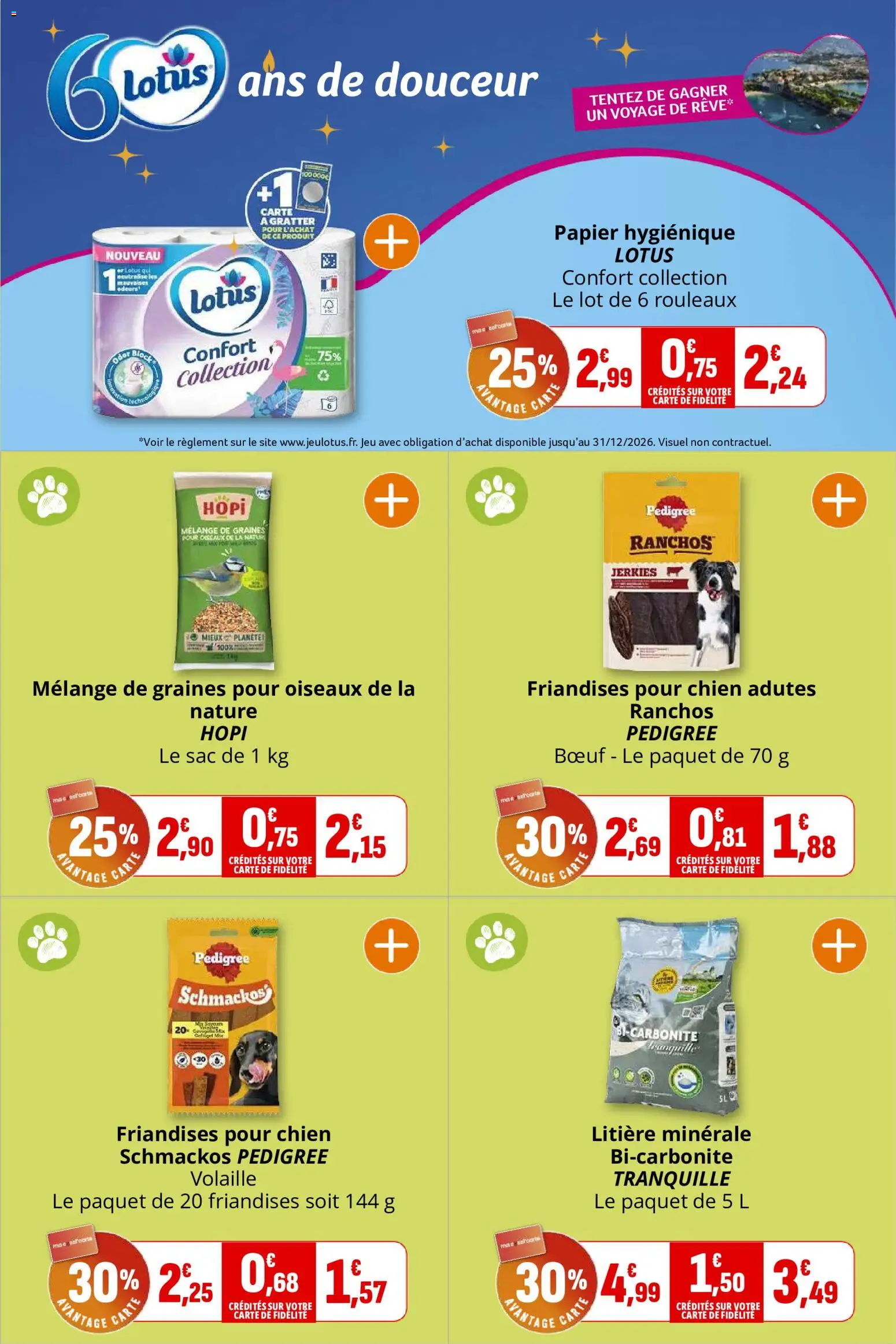 {H1} | Page: 42 | Produits: Lotus, Graines, Volaille, Graines pour oiseaux
