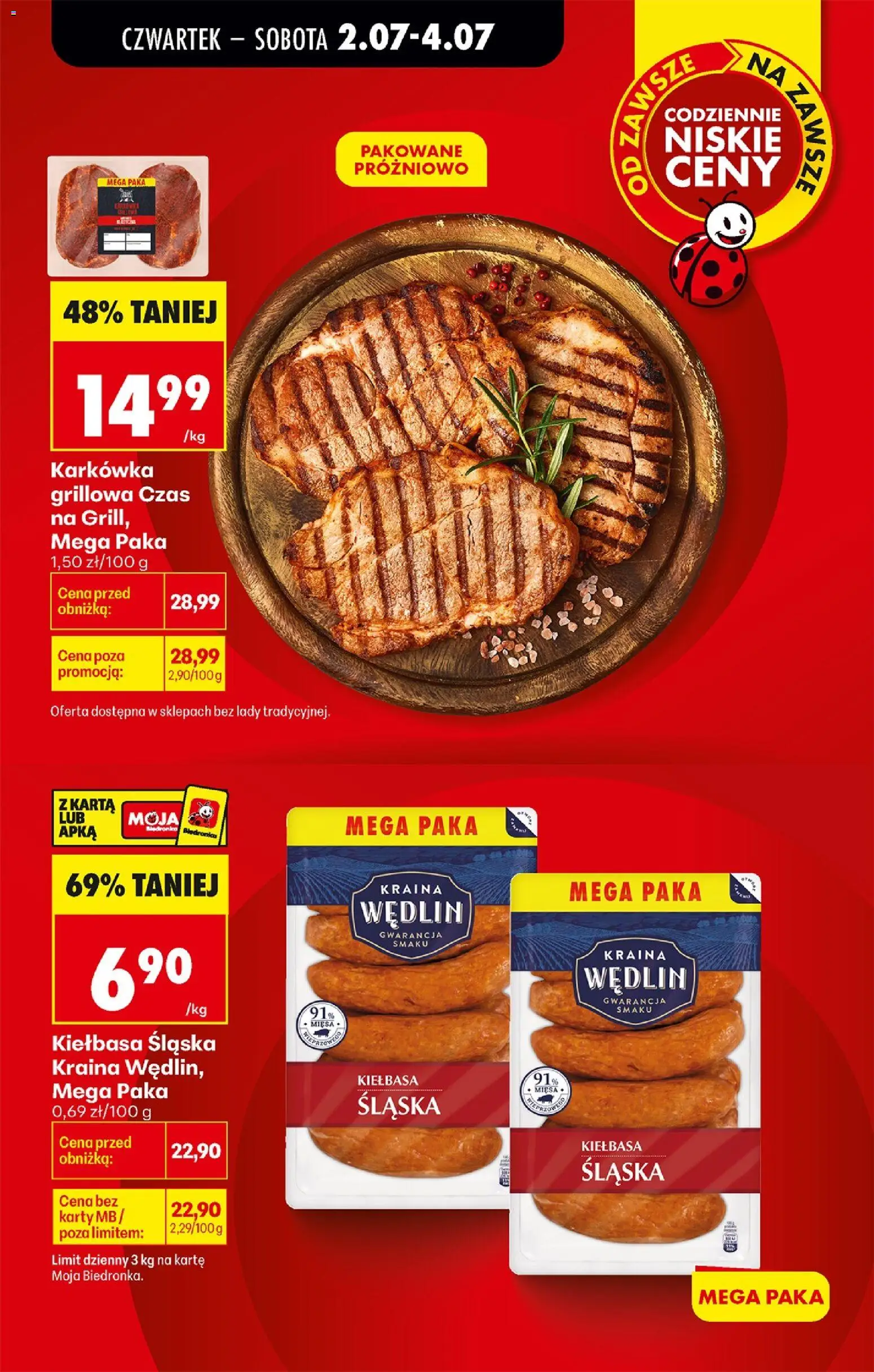 Biedronka Polsko leták - Codziennie niskie ceny od 02.07.2026 | Strana: 5 | Produkty: Karty