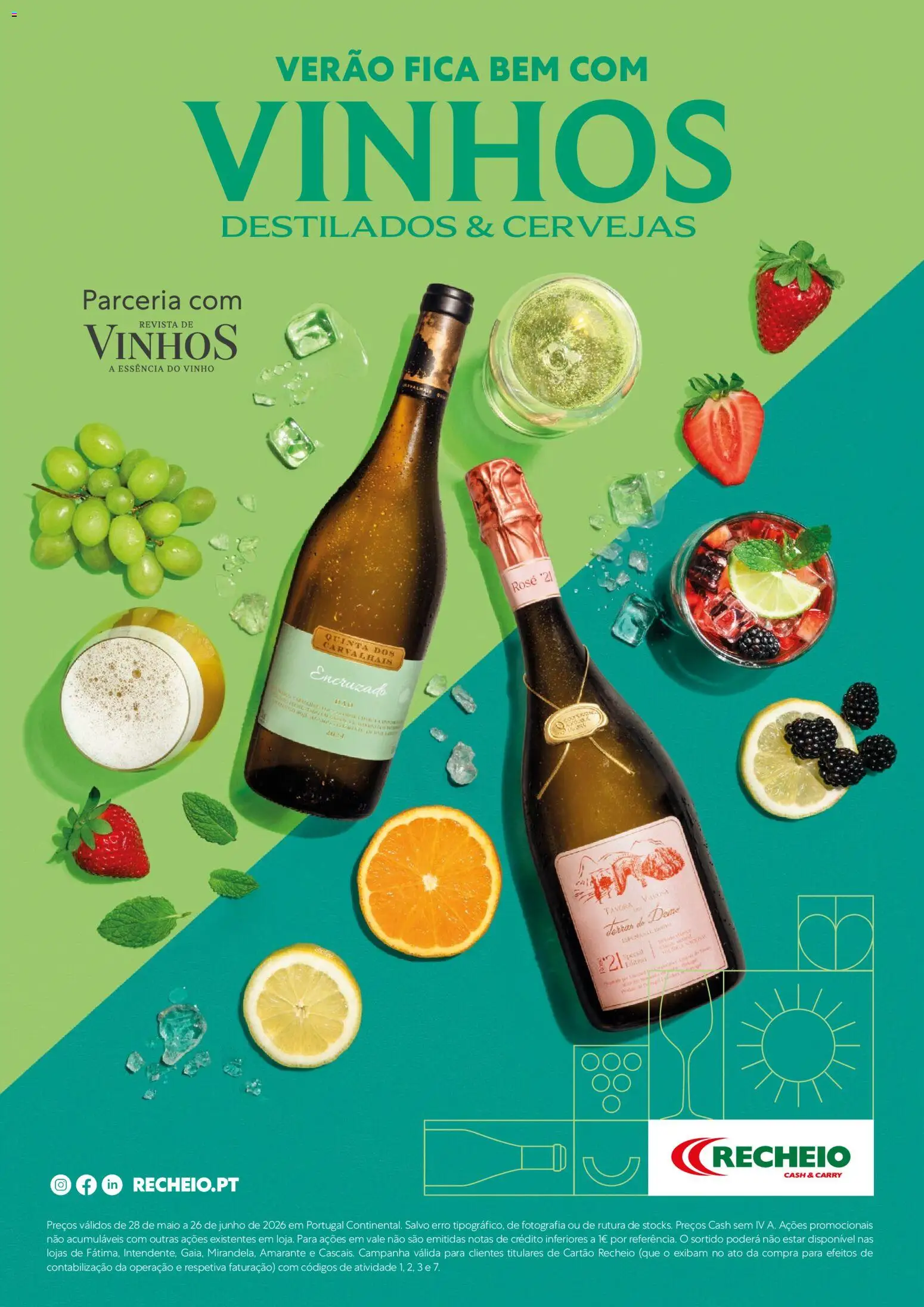Recheio - Catálogo de Vinhos, Destilados e Cervejas │ válido de 28.05.2026 | Página: 1 | Produtos: Vinho