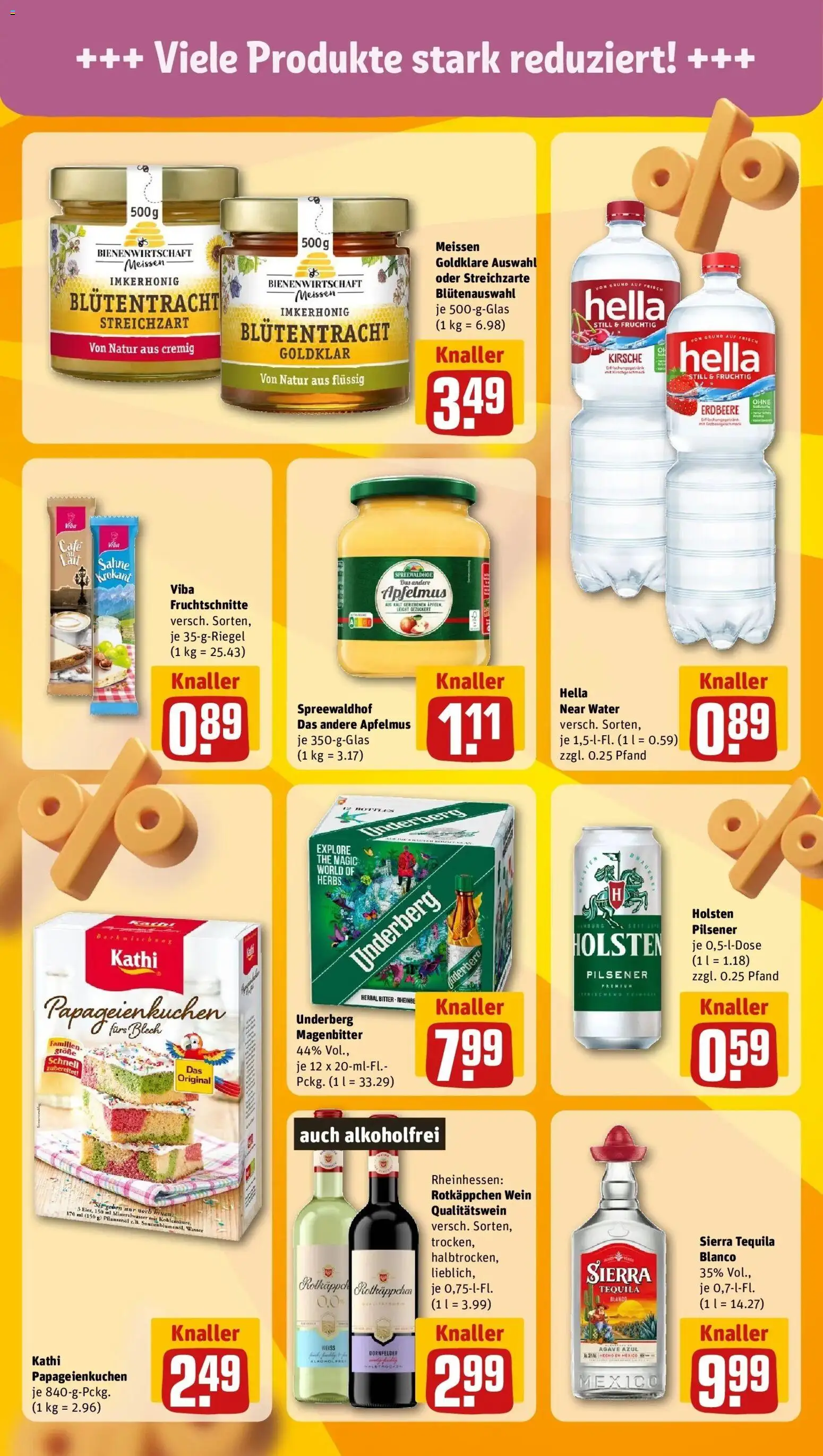 Rewe Prospekt Dresden – gültig ab 27.07.2026 | Seite: 13 | Produkte: Holsten, Wasser, Hella, Sahne