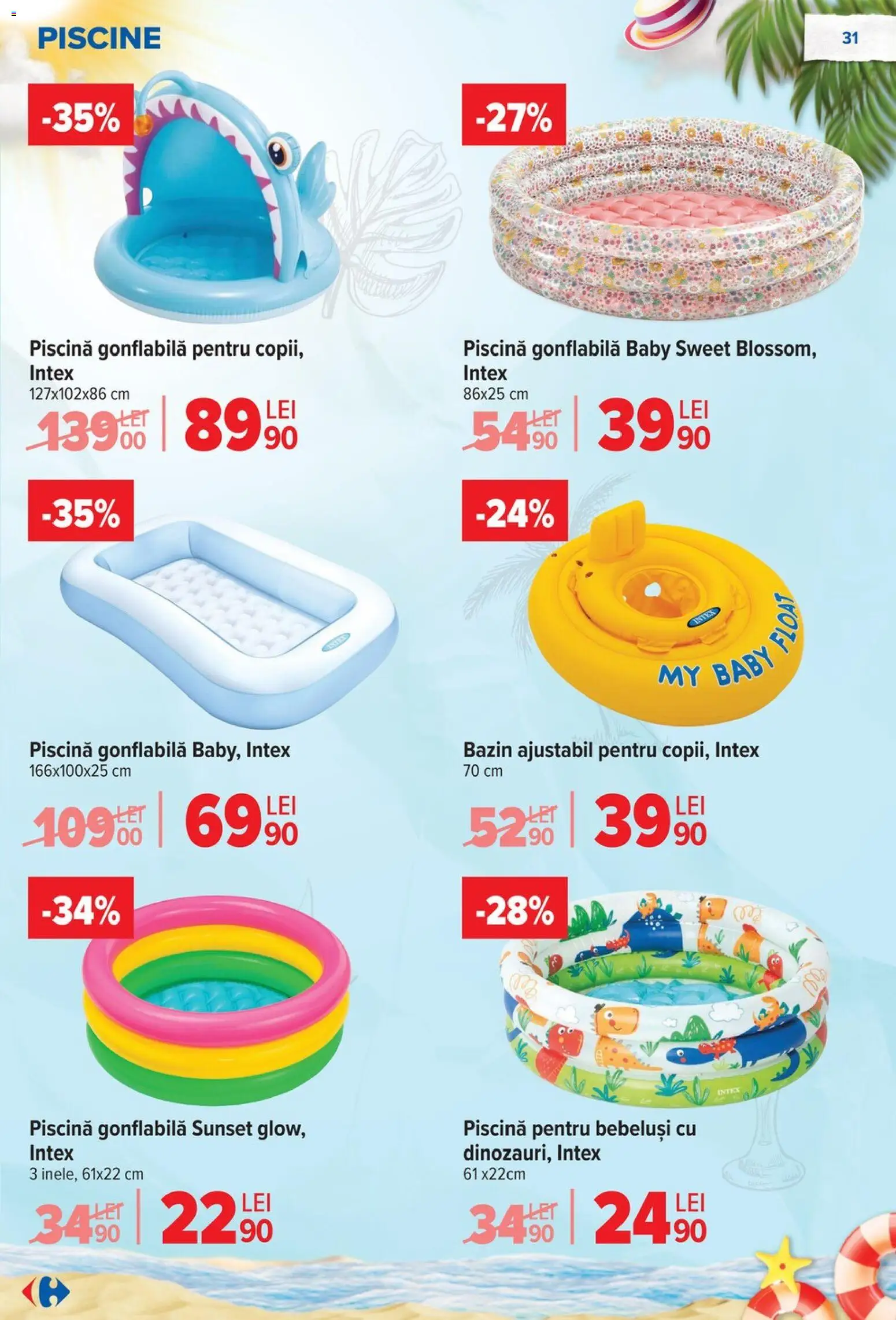 Noul catalog Carrefour – valabil de la 17.06.2026 | Pagină: 32 | Produse: Piscină, Köpek Uzaklaştırıcılar