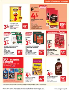 Auchan Ménage rentrée hypers - Voorbeeld van een folder van Auchan, geldig van 08/09/2026 | Pagina: 13 | Producten: Capsules, La, Nescafe, Cappuccino