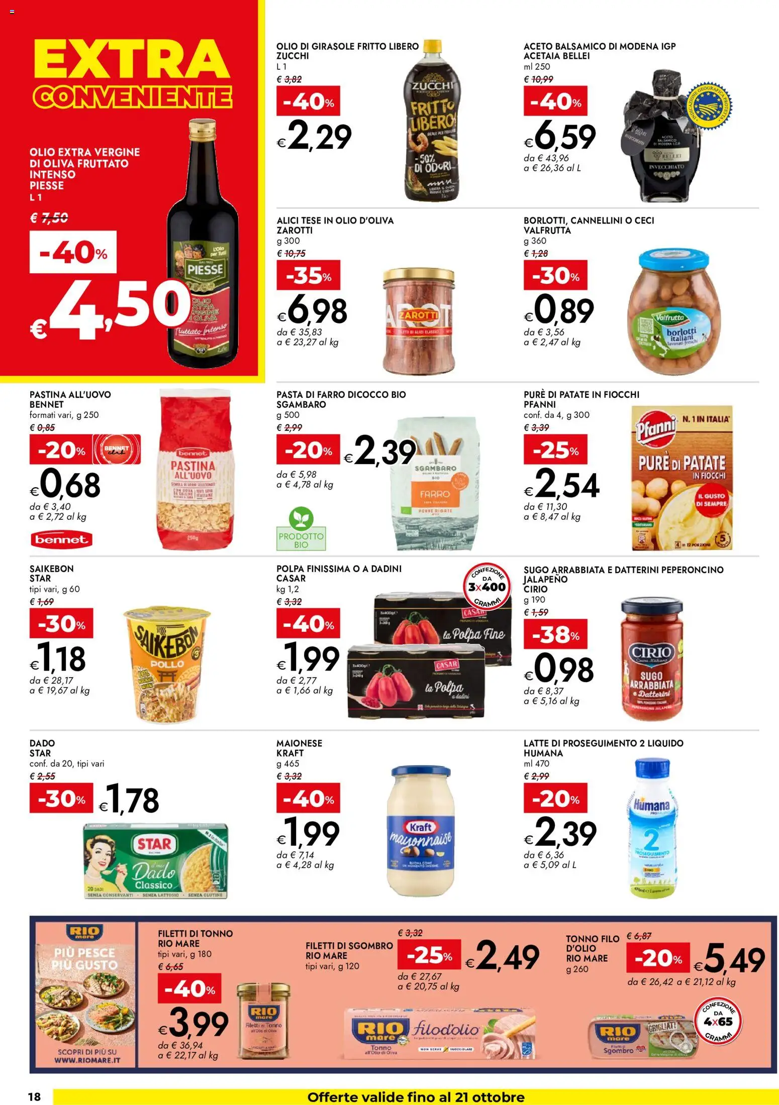 Volantino bennet del 08/10/2026 | Pagina: 18