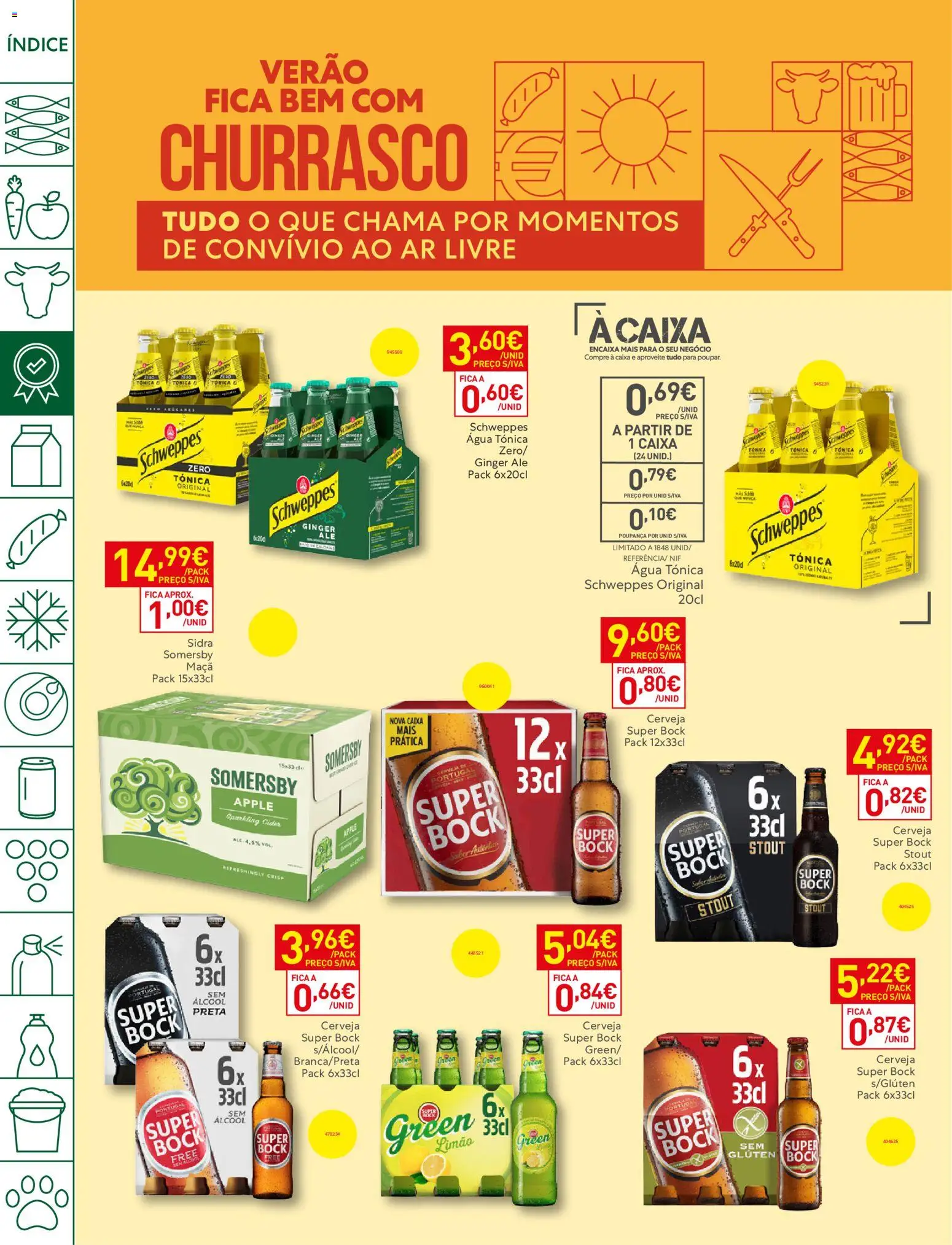 Recheio folheto Madeira │ válido de 21/07/2026 | Página: 8 | Produtos: Super bock, Maça, Cerveja, Somersby