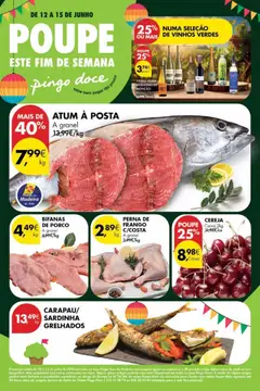Pré-visualização Pingo Doce Poupe este Fim de Semana Madeira válido de 12.06.2026
