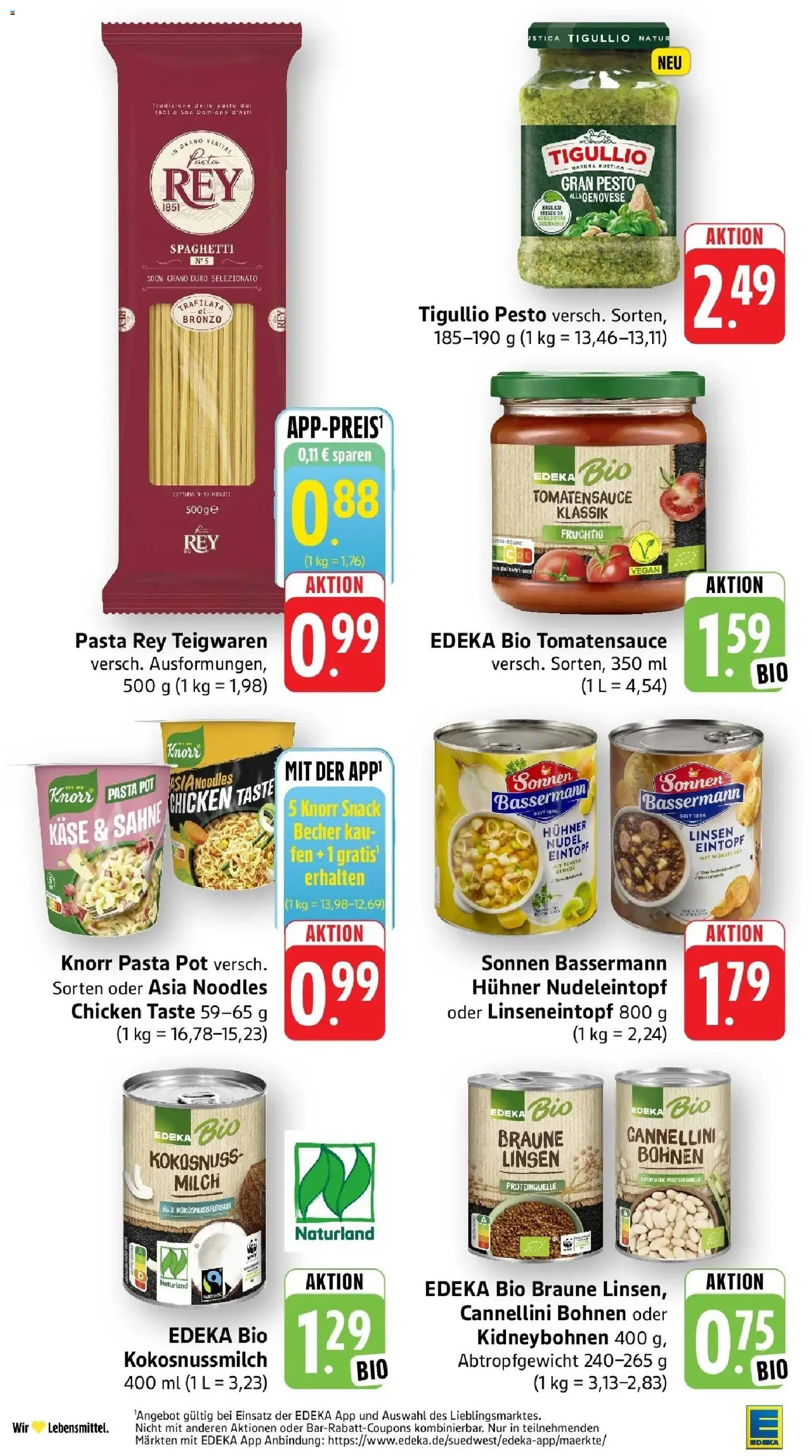 E center Prospekt Pfullingen (ab 07.09.2026) zum Blättern | Seite: 24 | Produkte: Milch, Käse, Knorr, Pasta