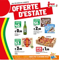 Anteprima del volantino Iper volantino valido a partire dal 30/07/2026