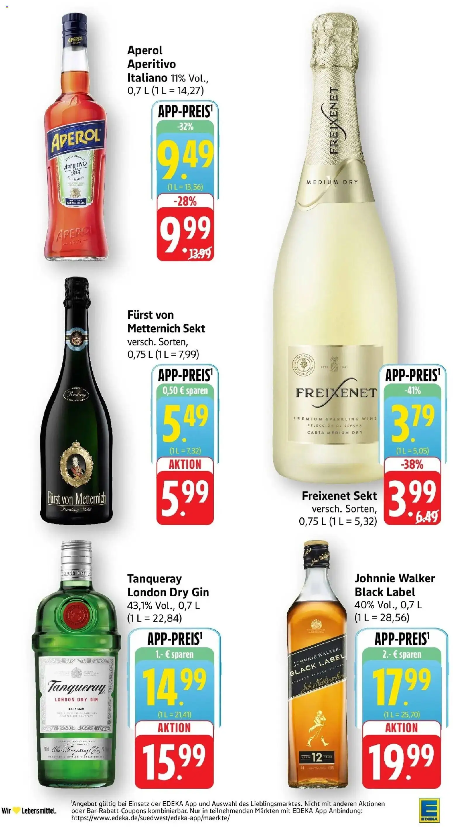 E center Prospekt Laupheim – gültig ab 17.05.2026 | Seite: 9 | Produkte: Furst von metternich, Sekt, Gin, Johnnie walker