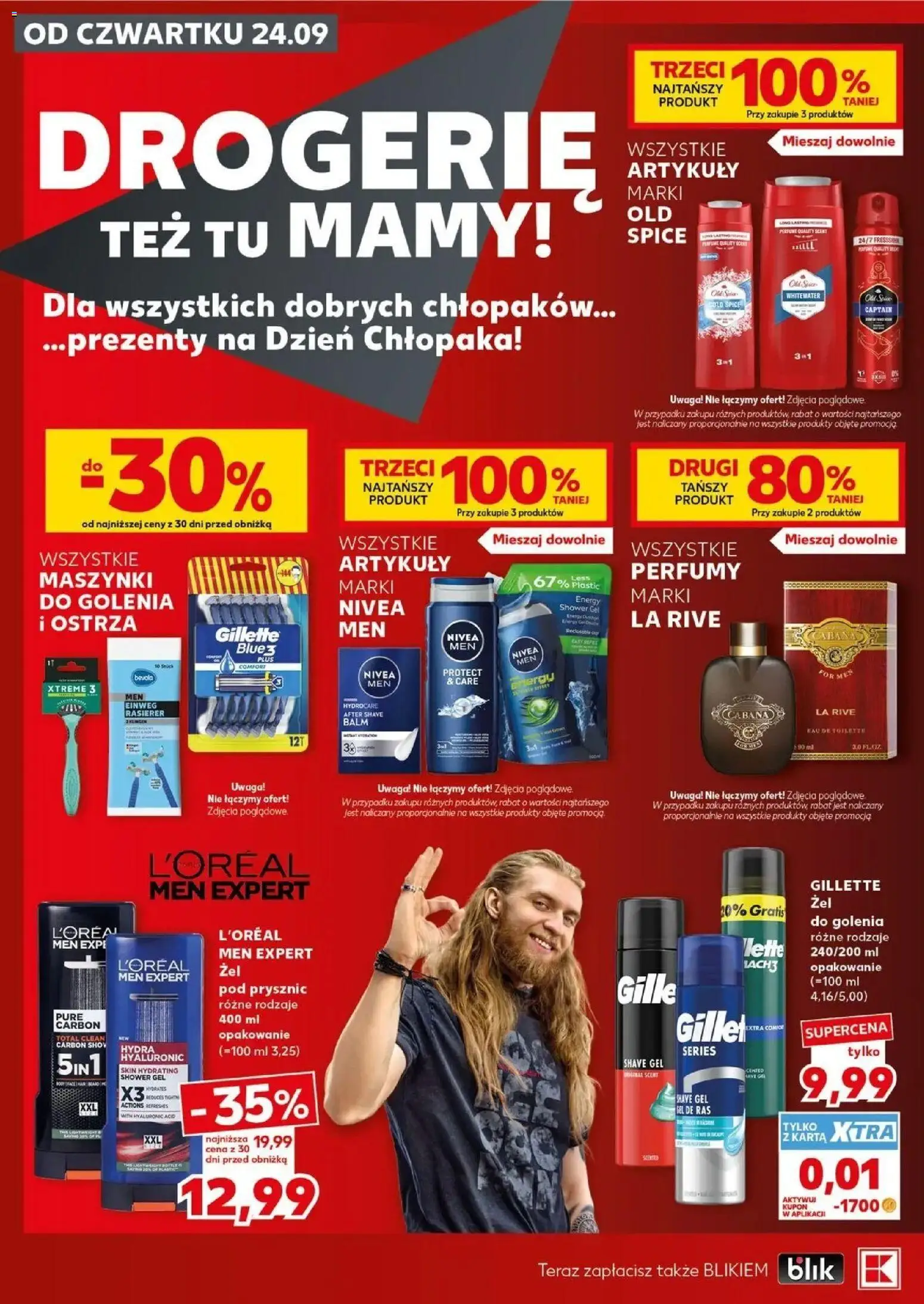 Kaufland gazetka - Super sobota od 26.09.2026 - od jutra PDF | Strona: 26 | Produkty: Karta, Gillette, Maszynki do golenia, Żel pod prysznic