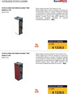 Anteprima del volantino Eurobrico Stufe a Legna catalogo valido a partire dal 23.07.2025 | Pagina: 27 | Prodotti: Stufa a legna, Stufa, Forno, Termometro